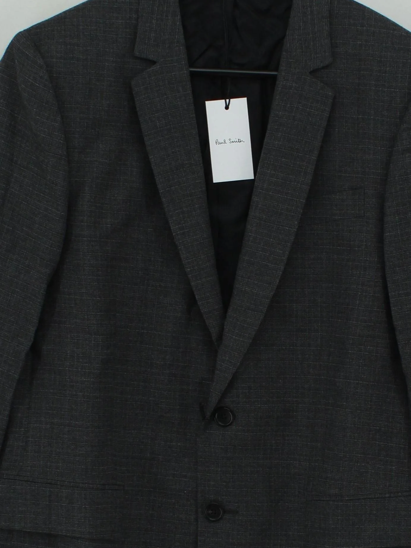 Paul Smith Men's Blazer Chest: 38 in Grey Wool New with tags - Image 3