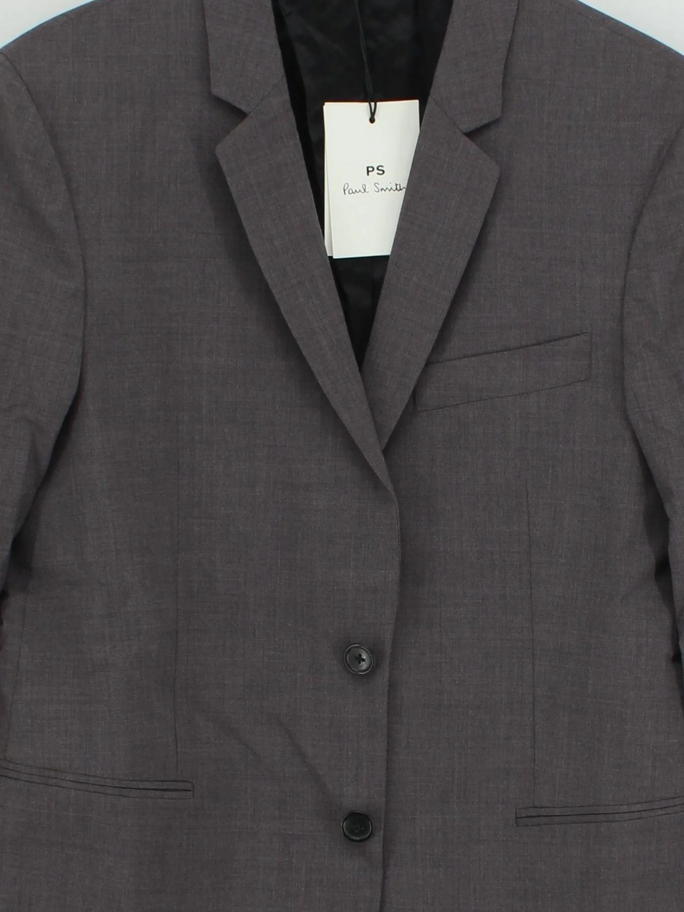 Paul Smith Men's Blazer Chest: 38 in Grey Wool New with tags - Image 3