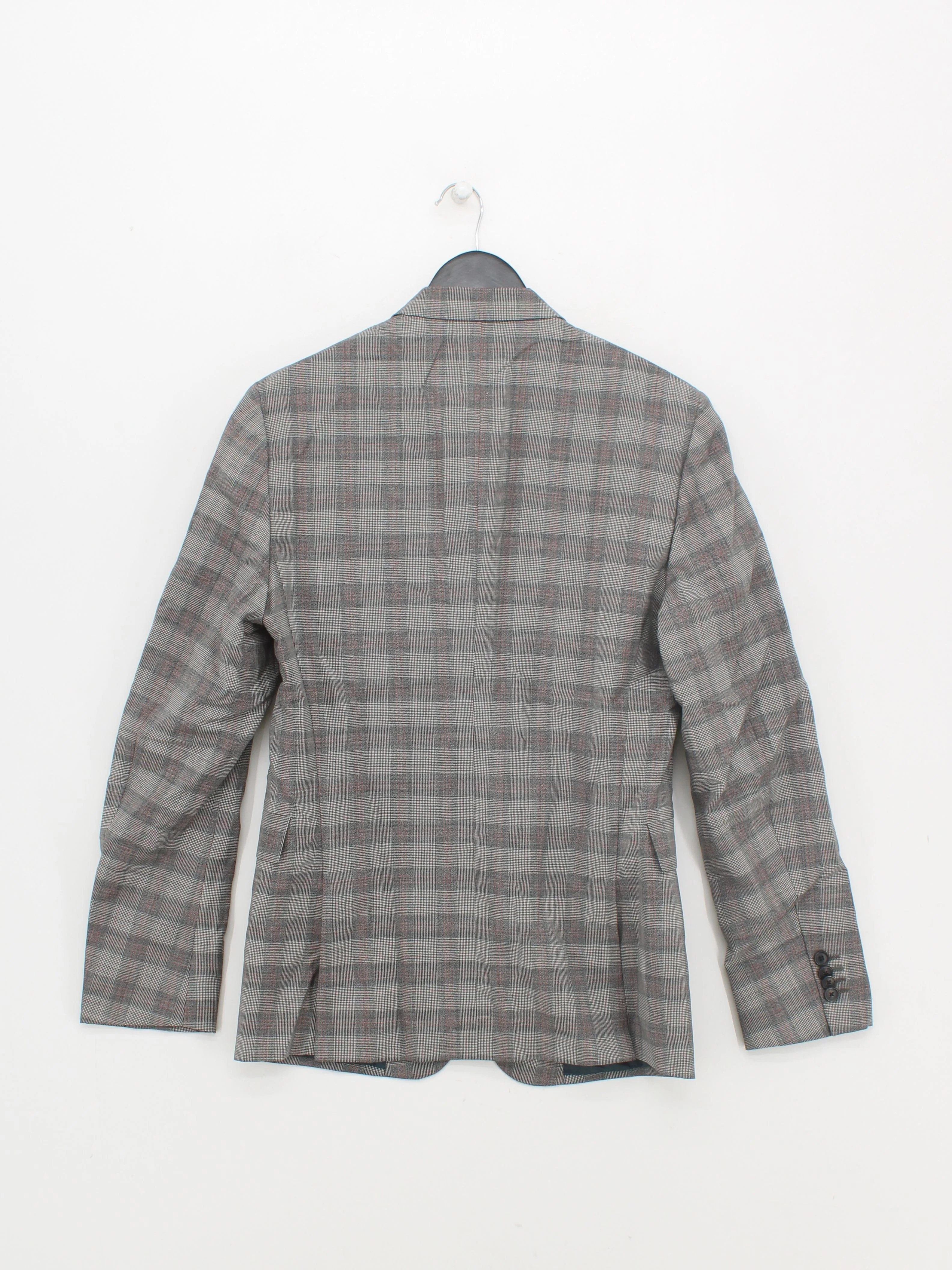 Paul Smith Men's Blazer Chest: 38 in Grey Wool with Linen Overcoat New with tags - Image 2
