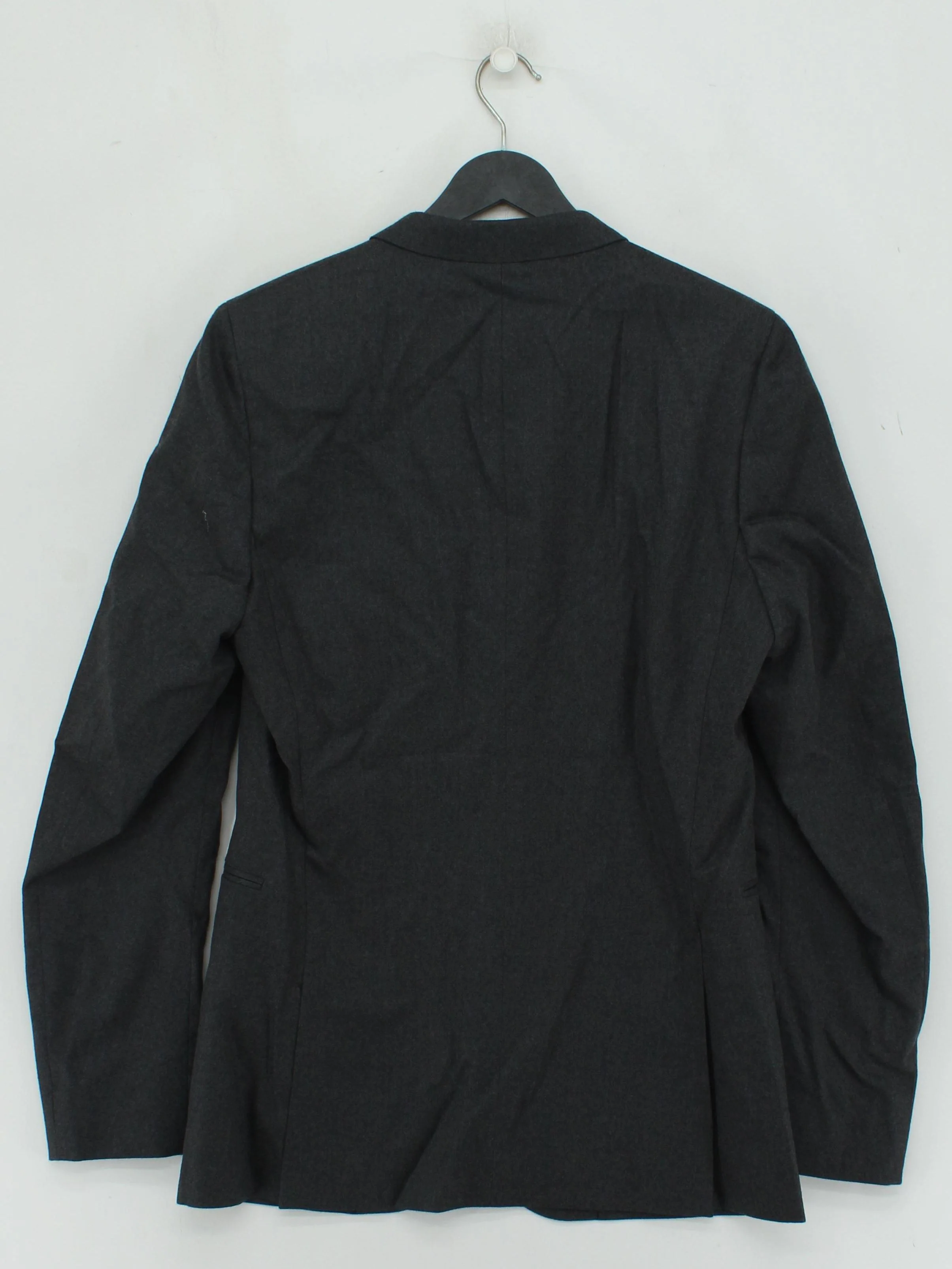 Paul Smith Men's Blazer Chest: 38 in Grey Wool with Viscose Overcoat - Image 2