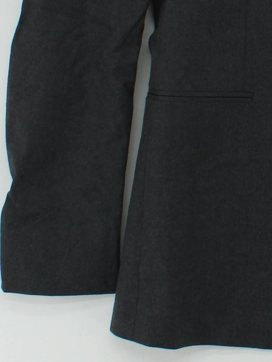 Paul Smith Men's Blazer Chest: 38 in Grey Wool with Viscose Overcoat - Image 4