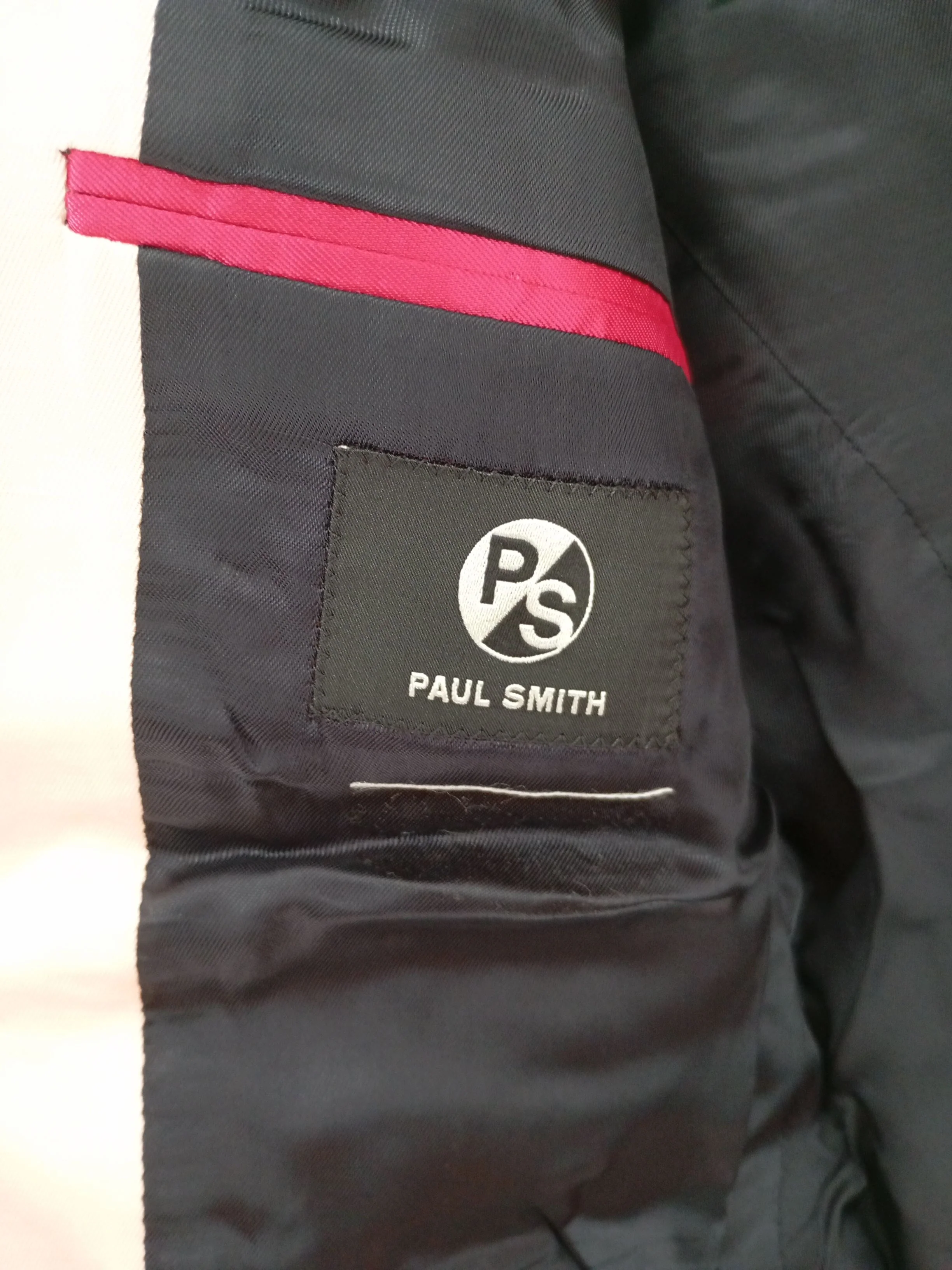 Paul Smith Men's Blazer Chest: 38 in Pink Cotton New with tags - Image 5