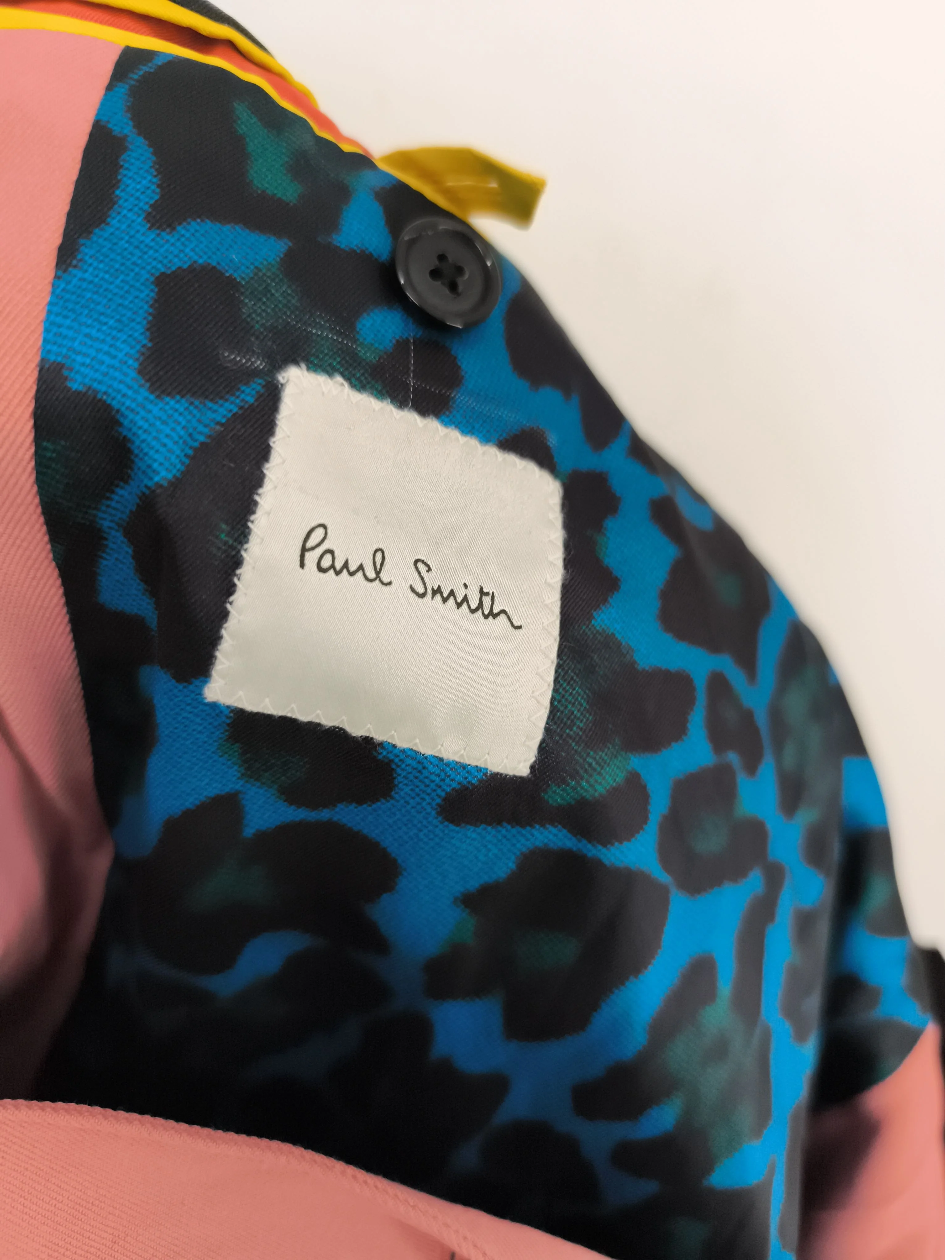 Paul Smith Men's Blazer Chest: 38 in Pink Wool New with tags - Image 5