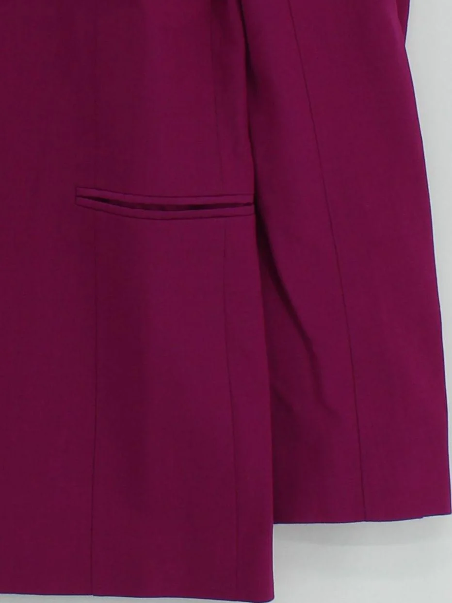 Paul Smith Men's Blazer Chest: 38 in Purple 100% Wool Overcoat New with tags - Image 4