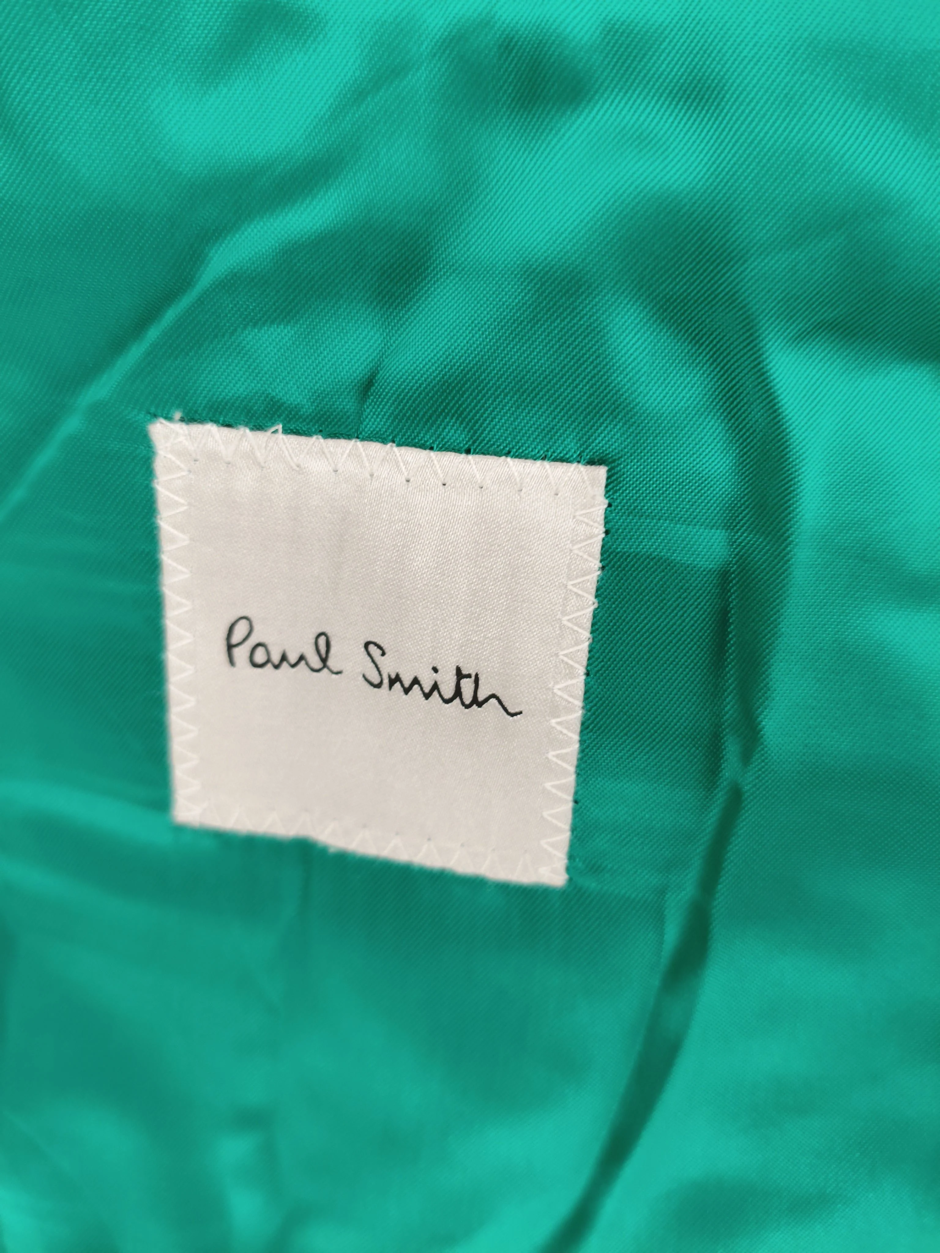 Paul Smith Men's Blazer Chest: 38 in Purple 100% Wool Overcoat New with tags - Image 5