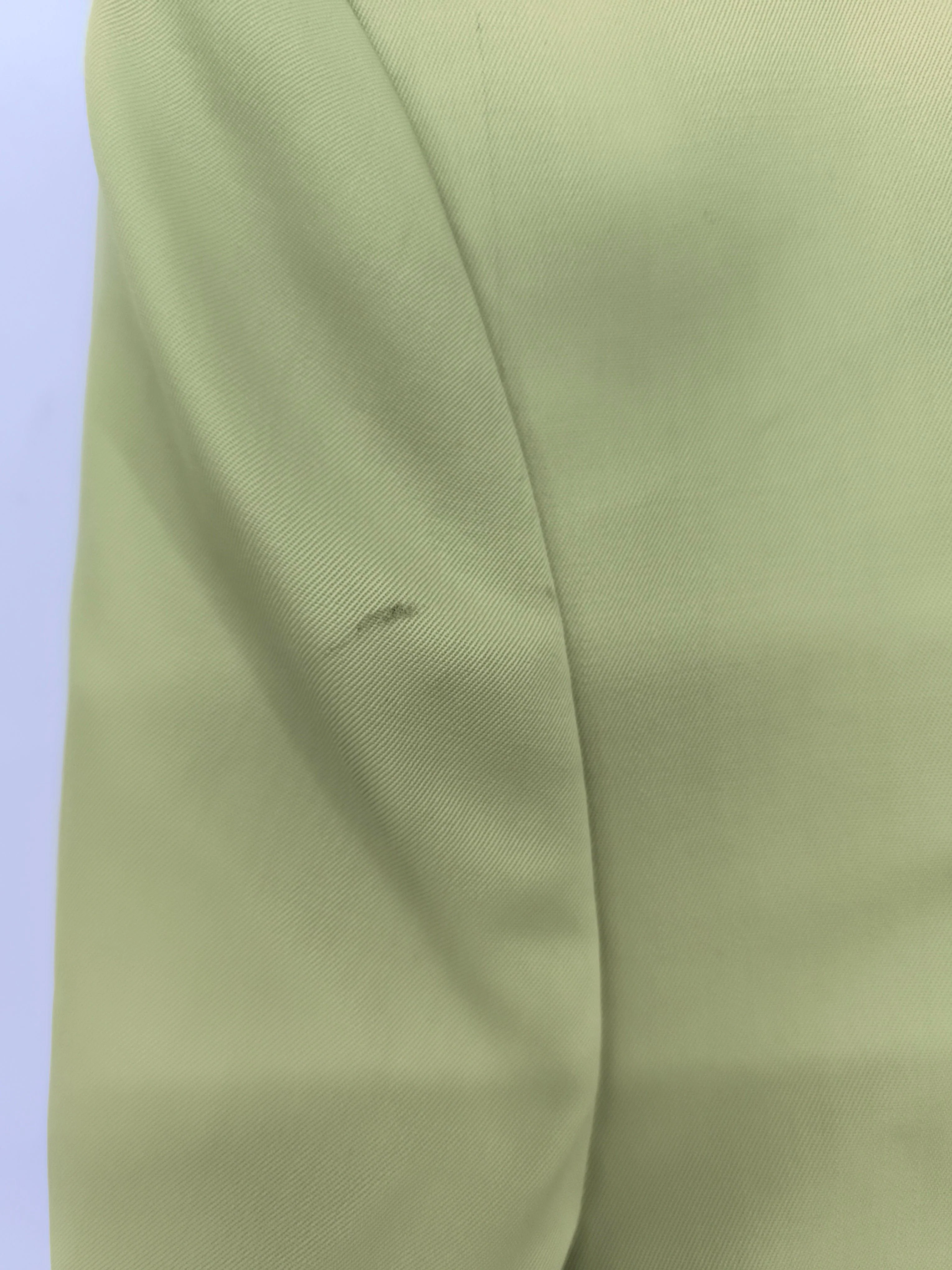 Paul Smith Men's Blazer Chest: 38 in Yellow Wool with Other Overcoat - Image 5