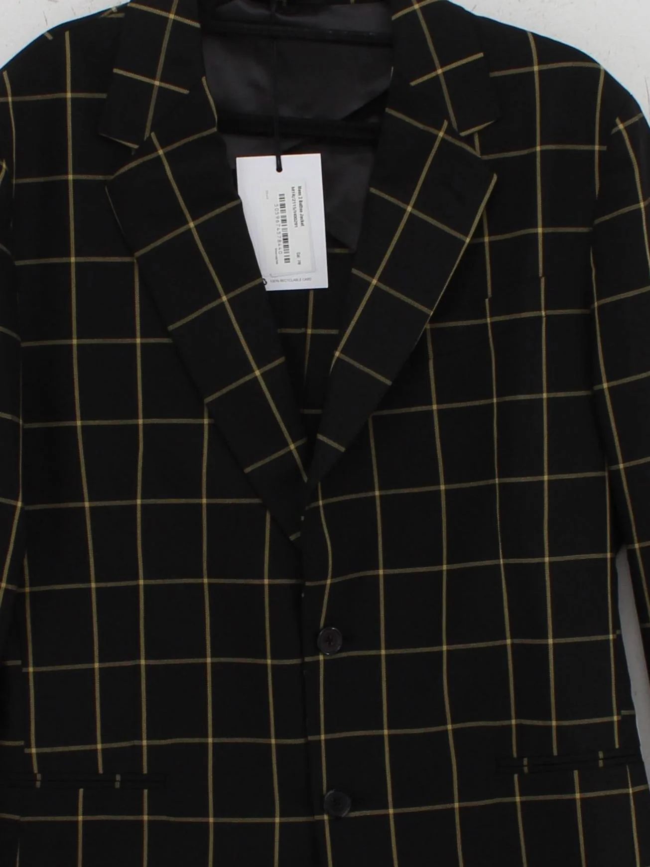Paul Smith Men's Blazer Chest: 40 in Black Wool New with tags - Image 3
