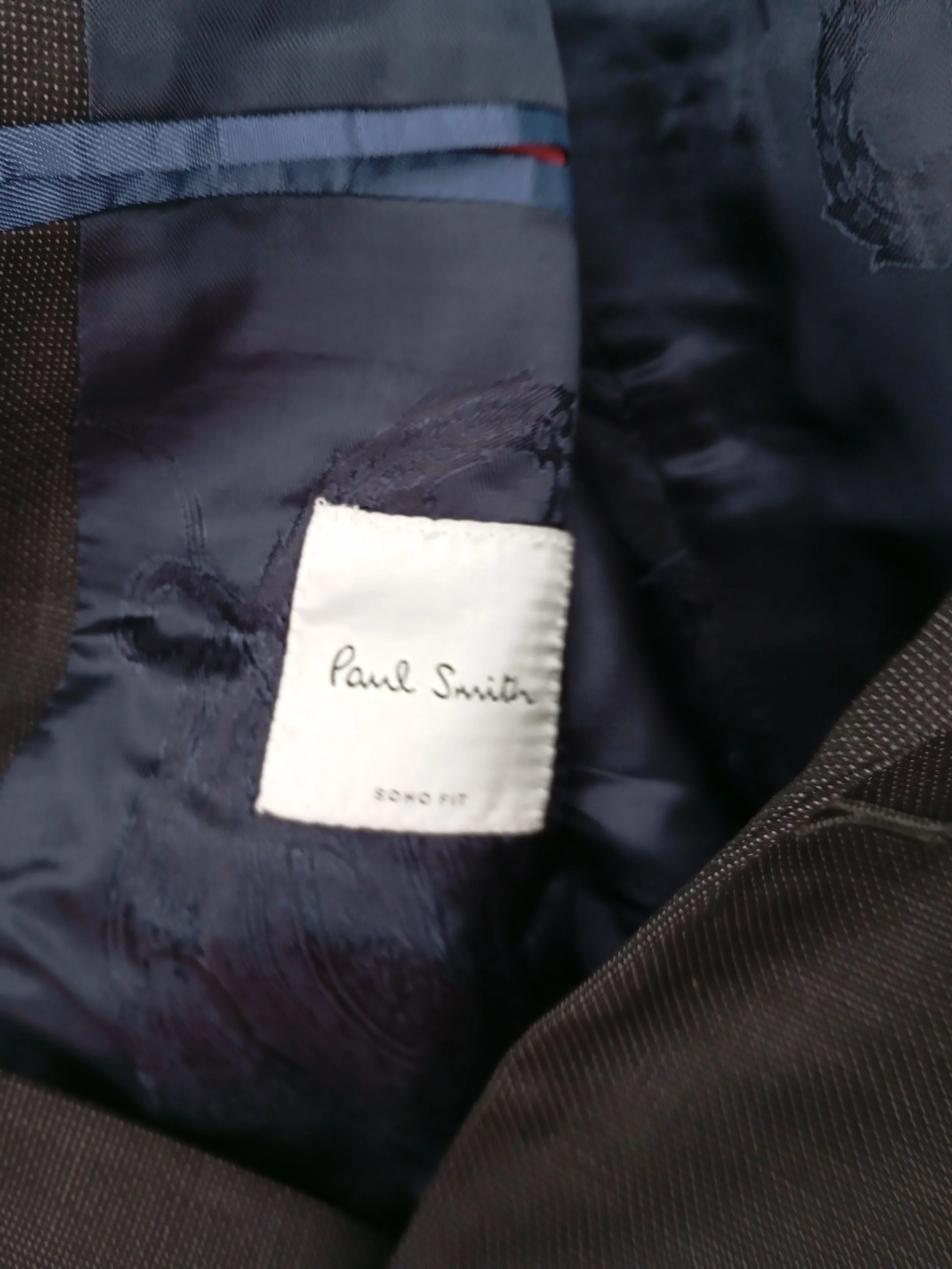 Paul Smith Men's Blazer Chest: 40 in Black Wool New with tags - Image 5