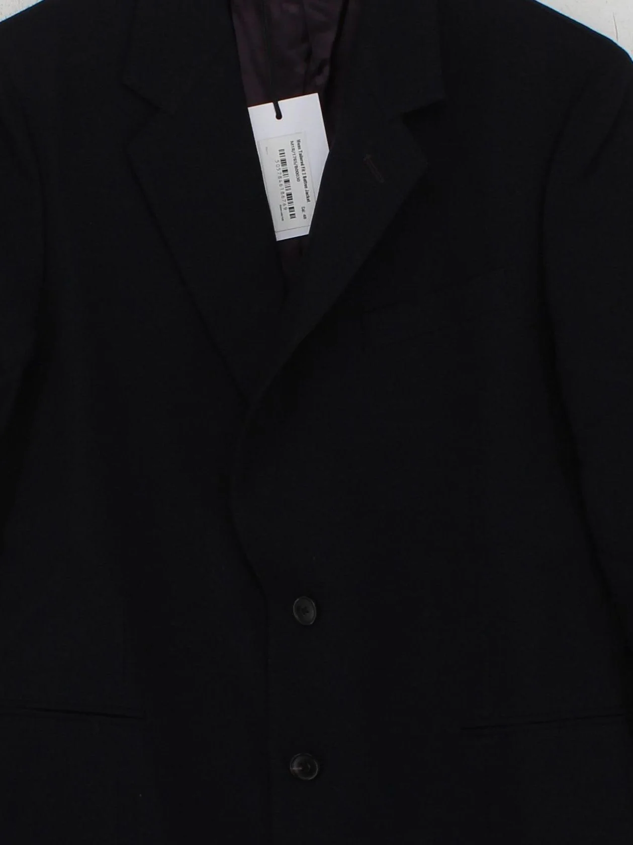 Paul Smith Men's Blazer Chest: 40 in Blue Wool with Other Overcoat New with tags - Image 3