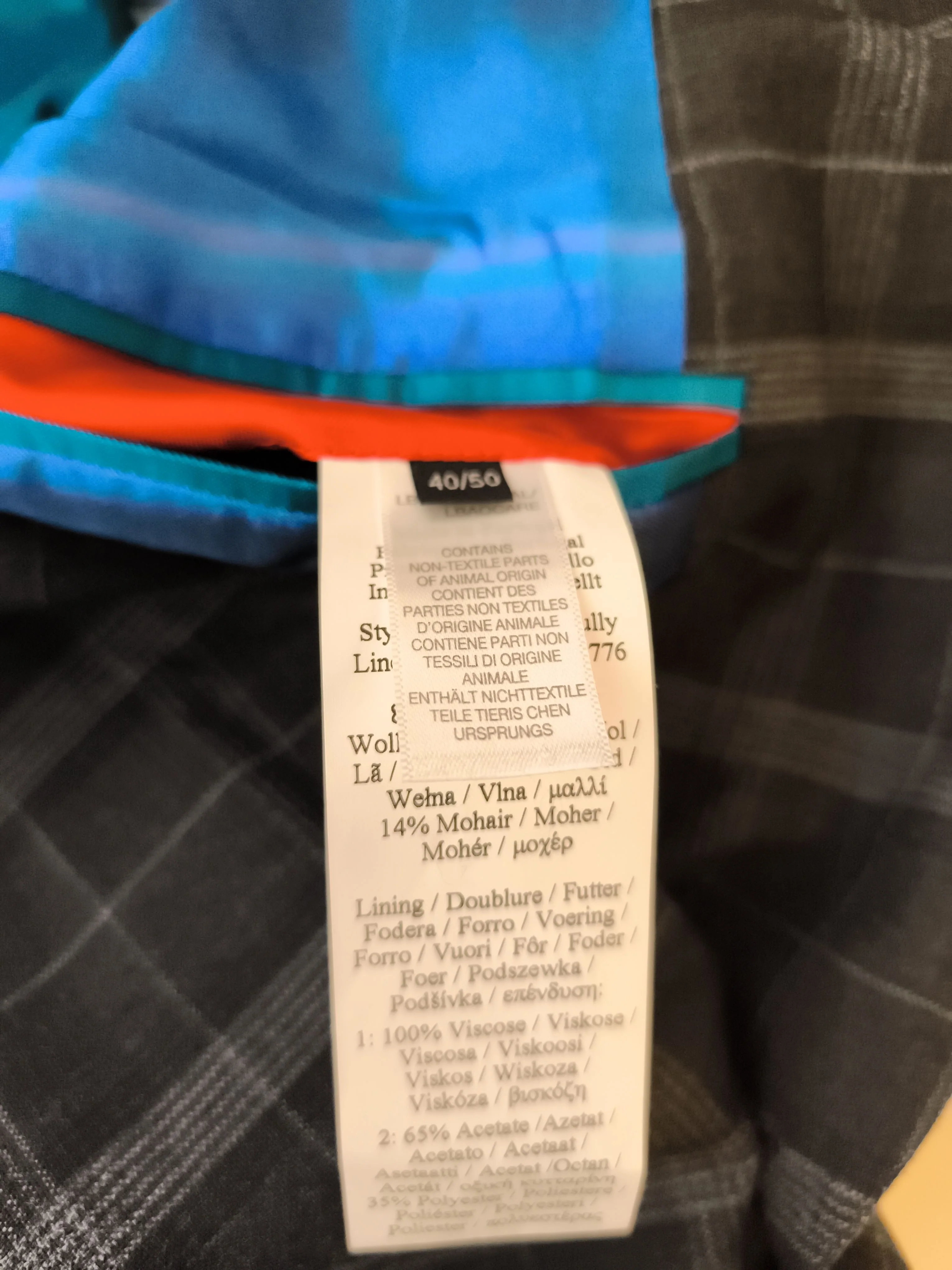 Paul Smith Men's Blazer Chest: 40 in Grey Wool New with tags - Image 6