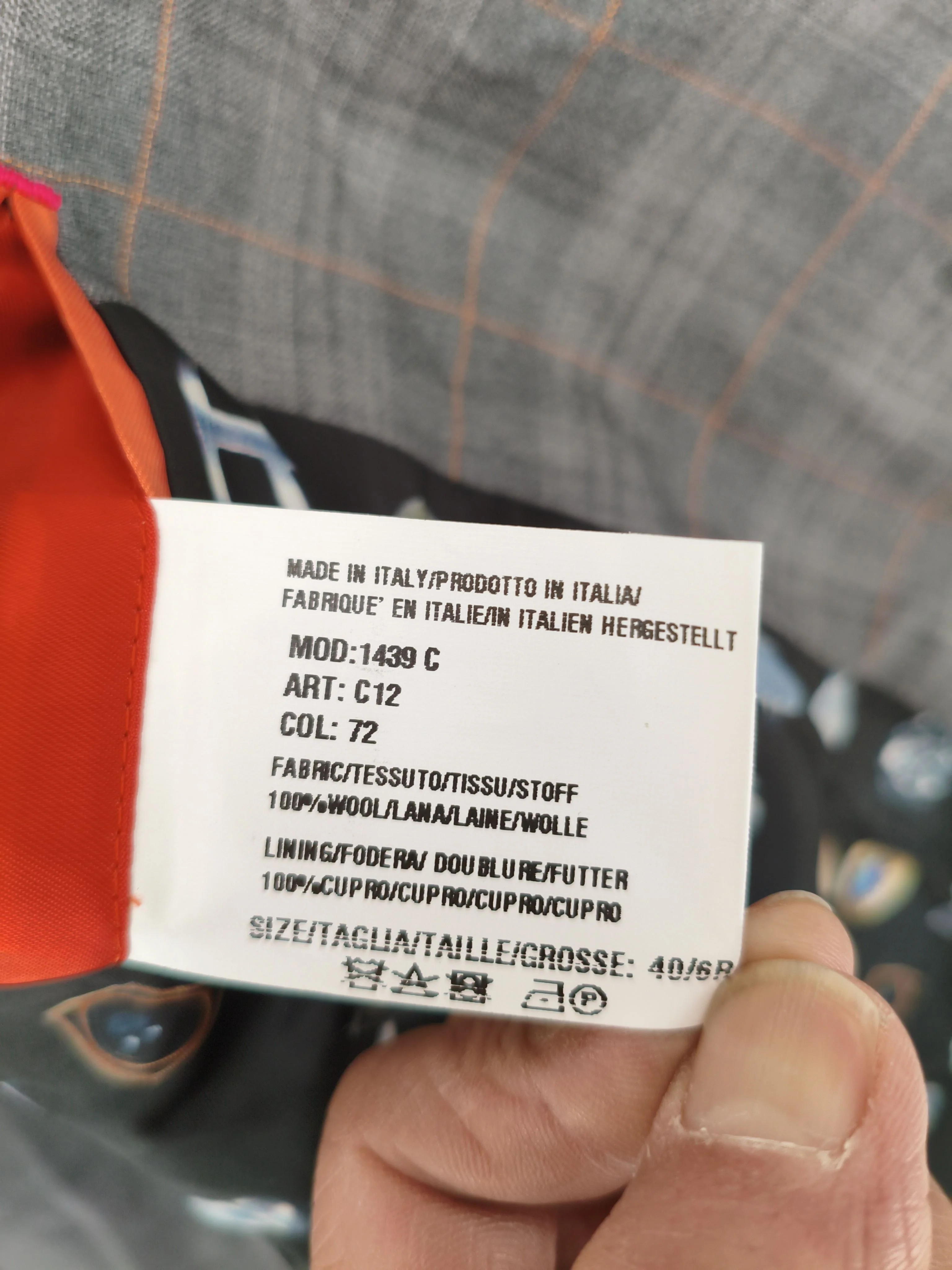 Paul Smith Men's Blazer Chest: 40 in Grey Wool with Other Overcoat New with tags - Image 6