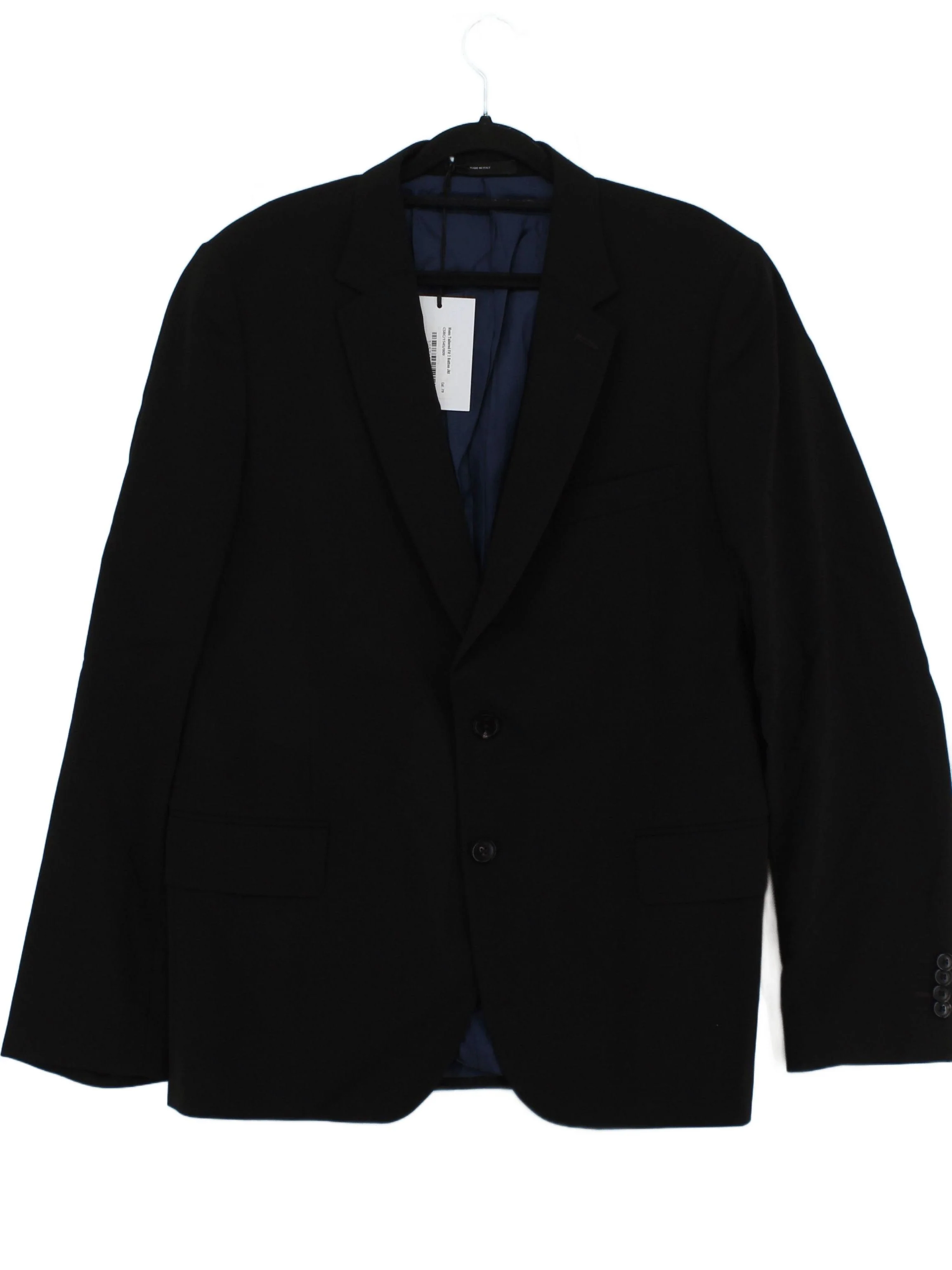 Paul Smith Men's Blazer Chest: 42 in Black Wool New with tags