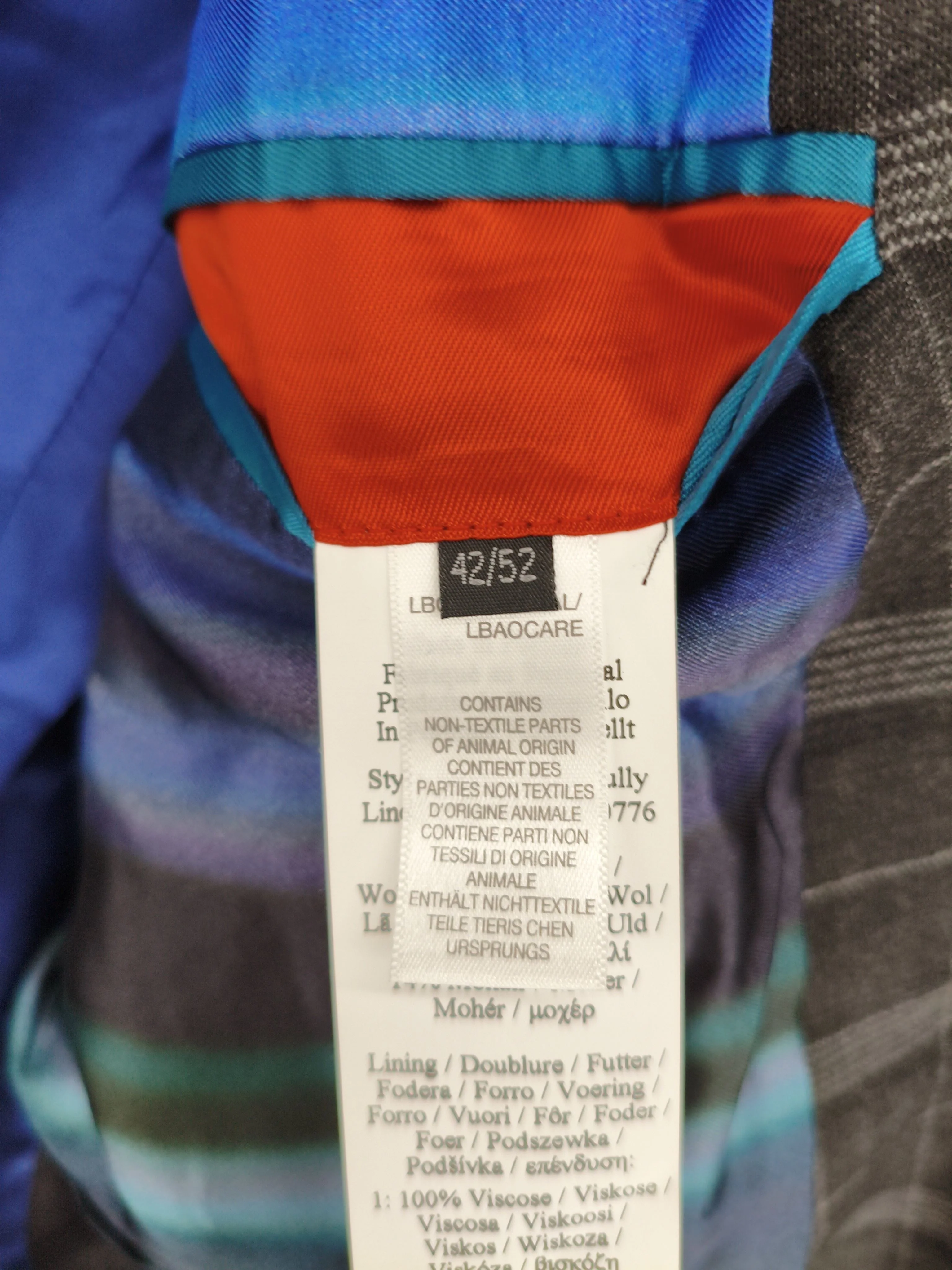 Paul Smith Men's Blazer Chest: 42 in Black Wool New with tags - Image 6