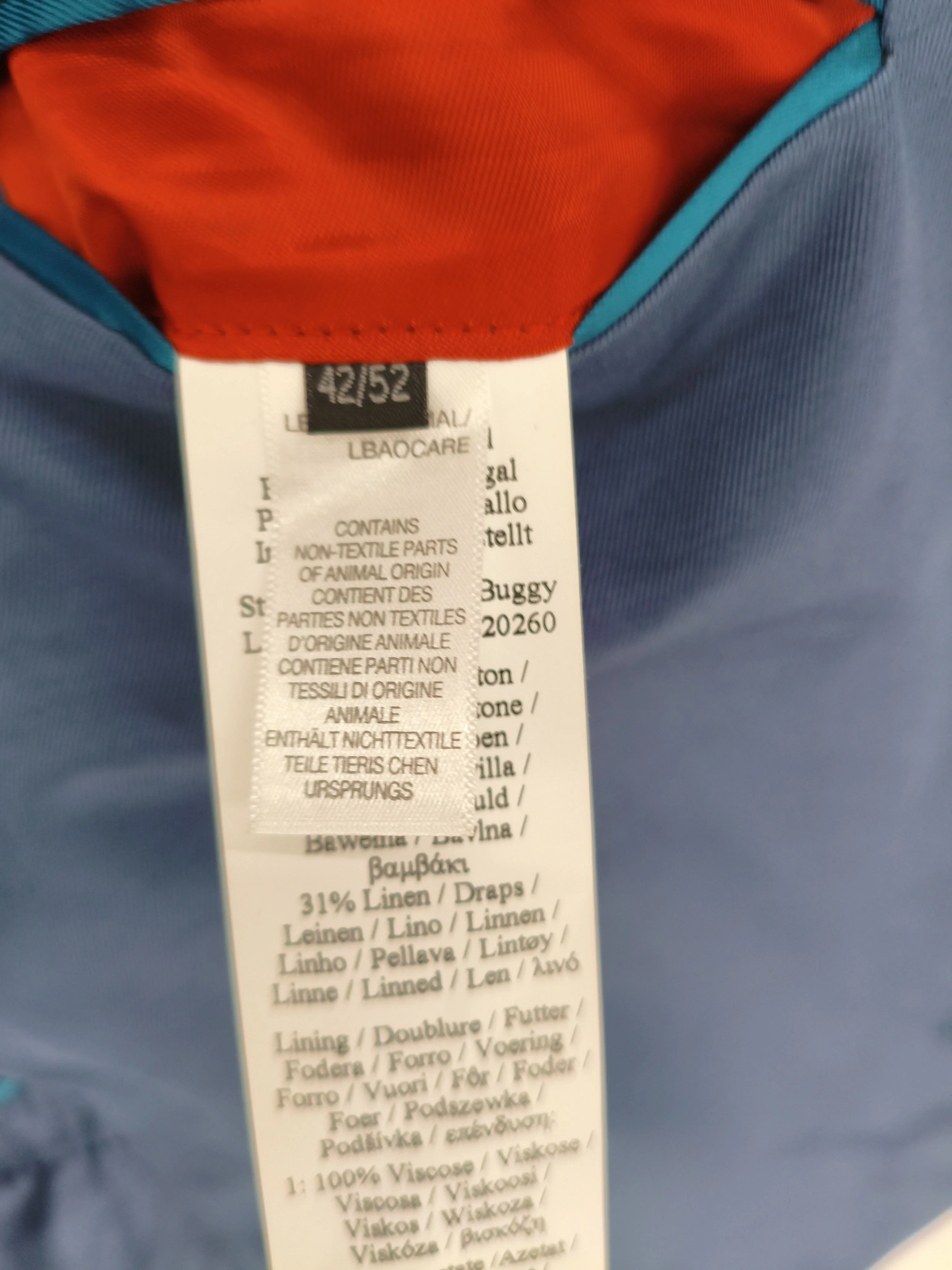 Paul Smith Men's Blazer Chest: 42 in Blue Cotton New with tags - Image 6