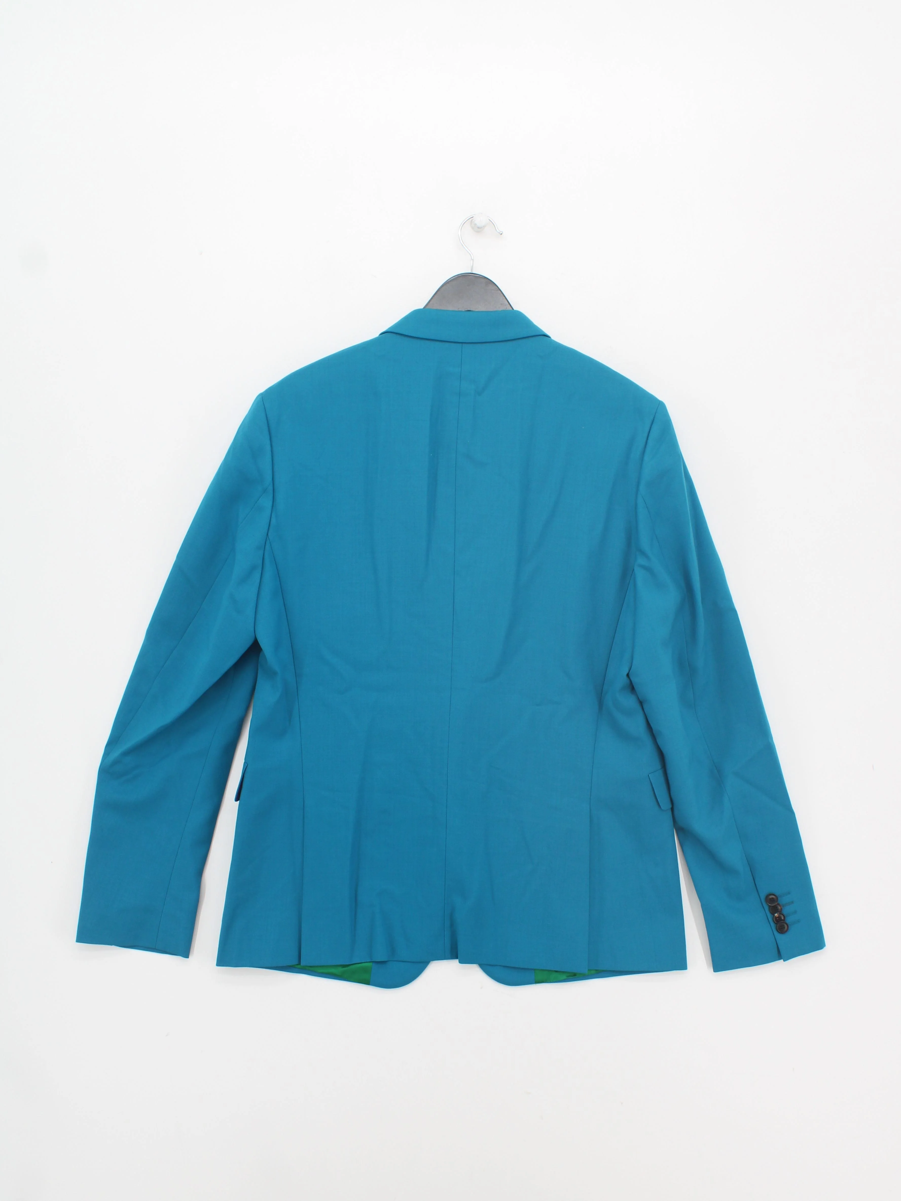 Paul Smith Men's Blazer Chest: 42 in Blue Wool with Other Overcoat New with tags - Image 2