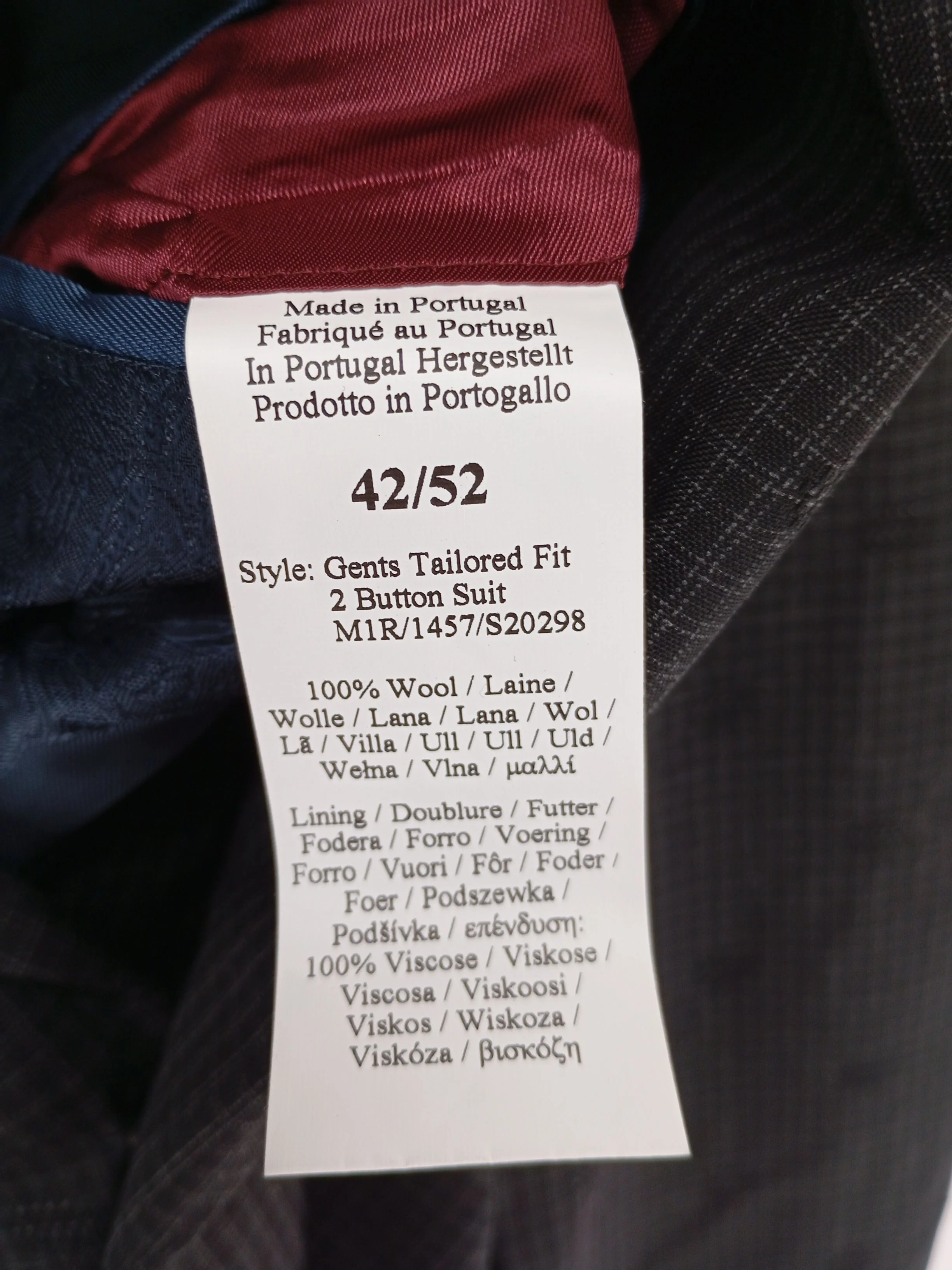 Paul Smith Men's Blazer Chest: 42 in Grey Wool New with tags - Image 6