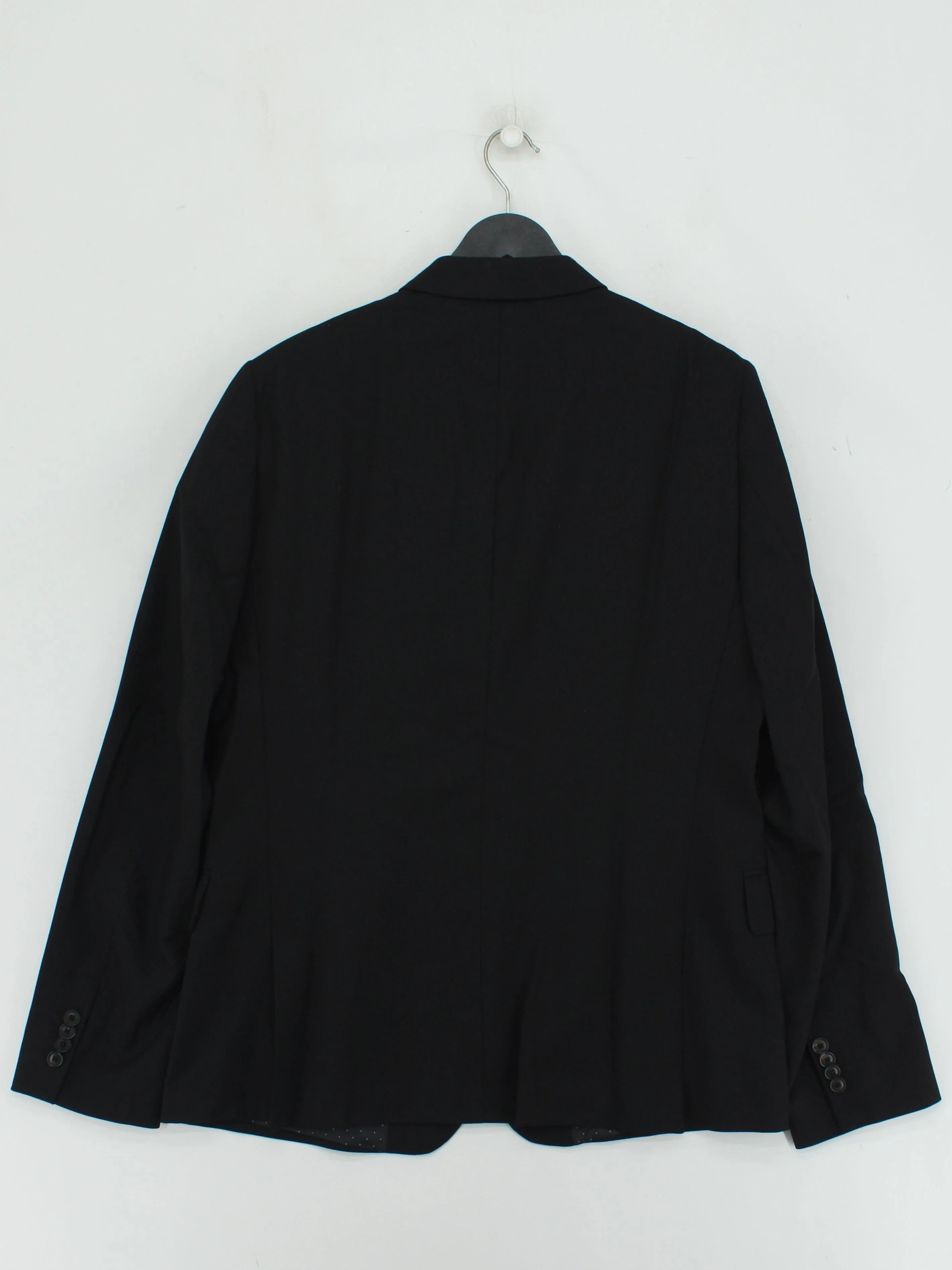 Paul Smith Men's Blazer Chest: 44 in Black 100% Wool Overcoat New with tags - Image 2