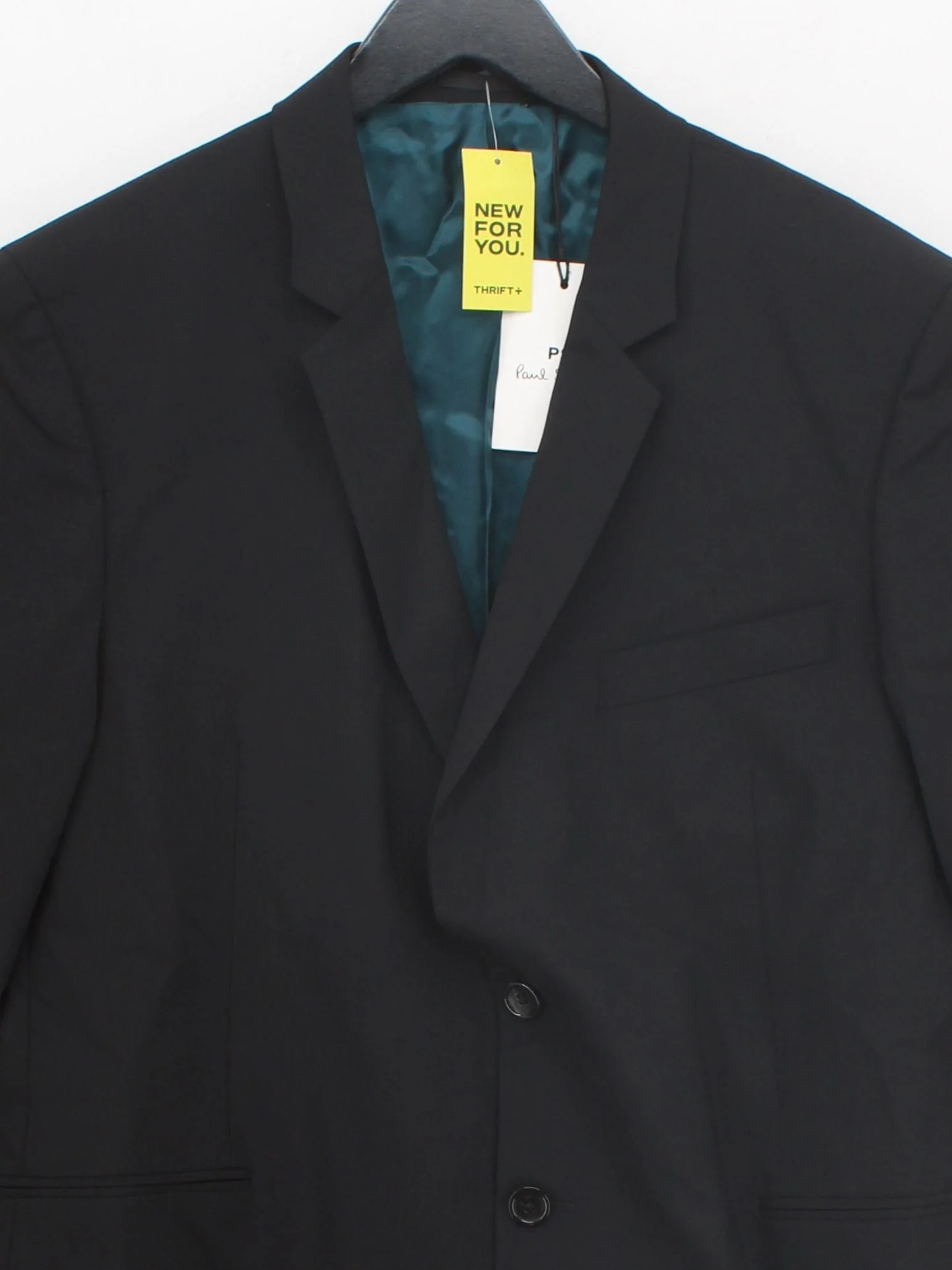 Paul Smith Men's Blazer Chest: 44 in Black Acetate New with tags - Image 3