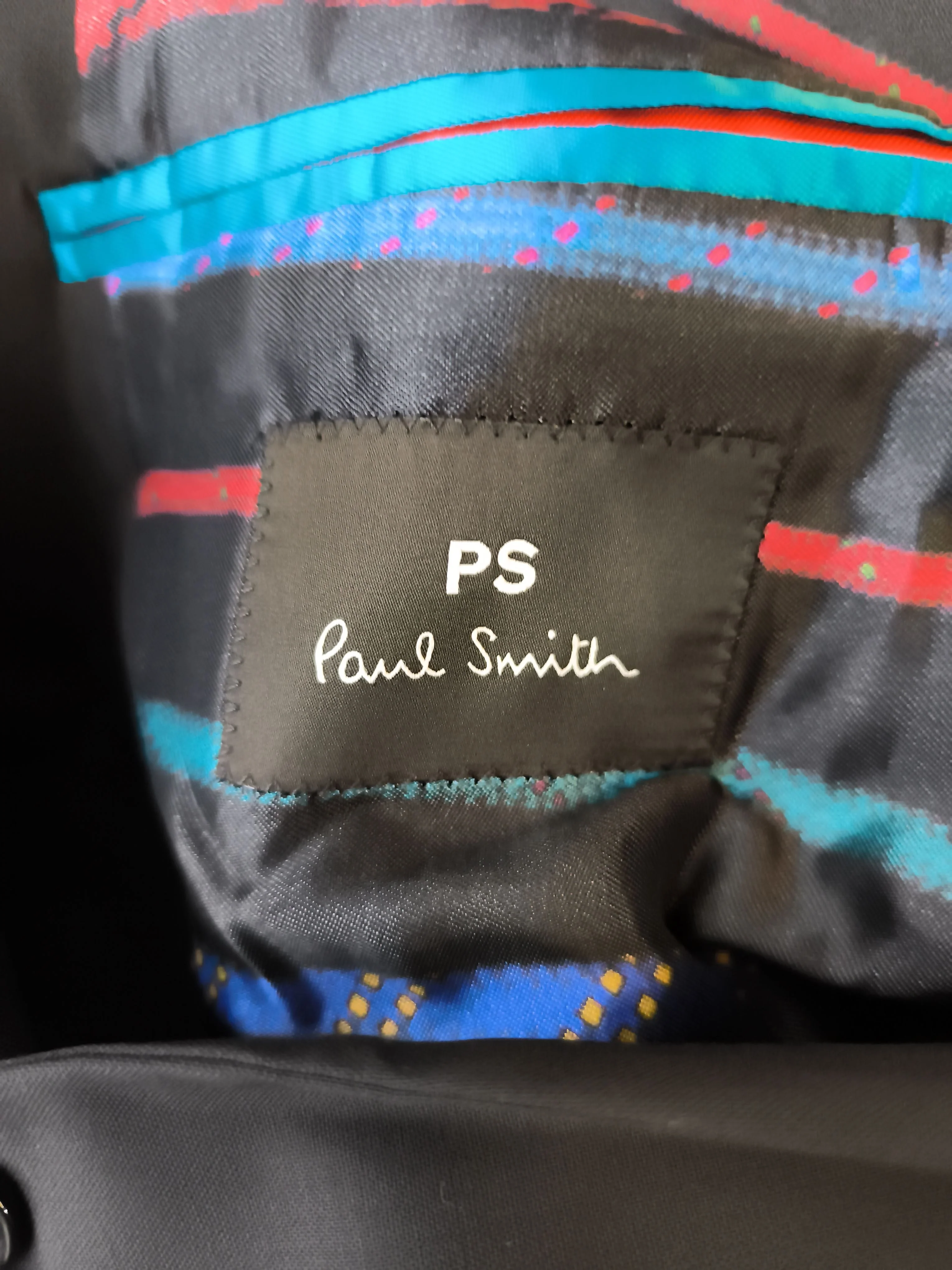 Paul Smith Men's Blazer Chest: 44 in Black Acetate New with tags - Image 5