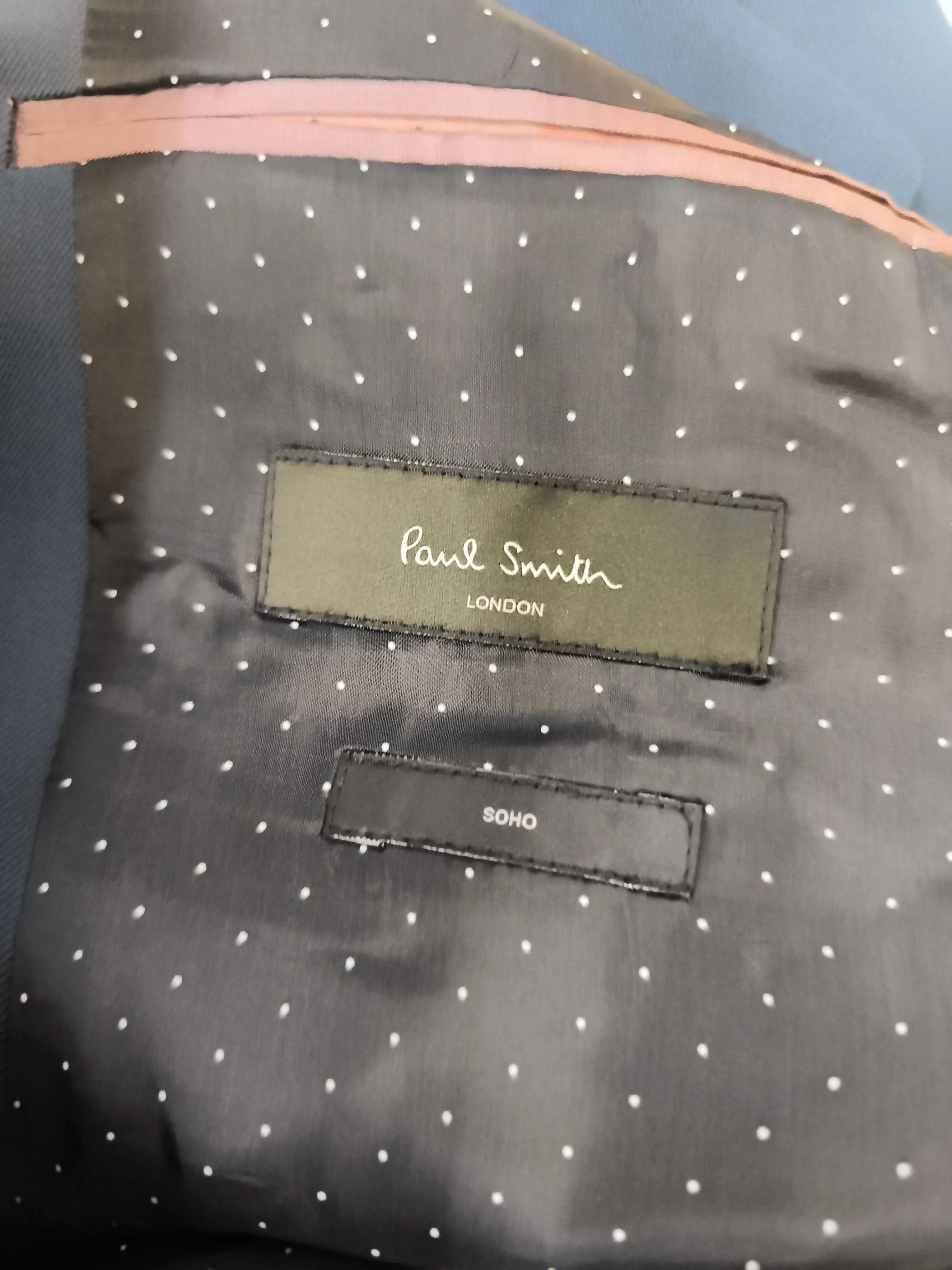 Paul Smith Men's Blazer Chest: 44 in Blue Other New with tags - Image 5