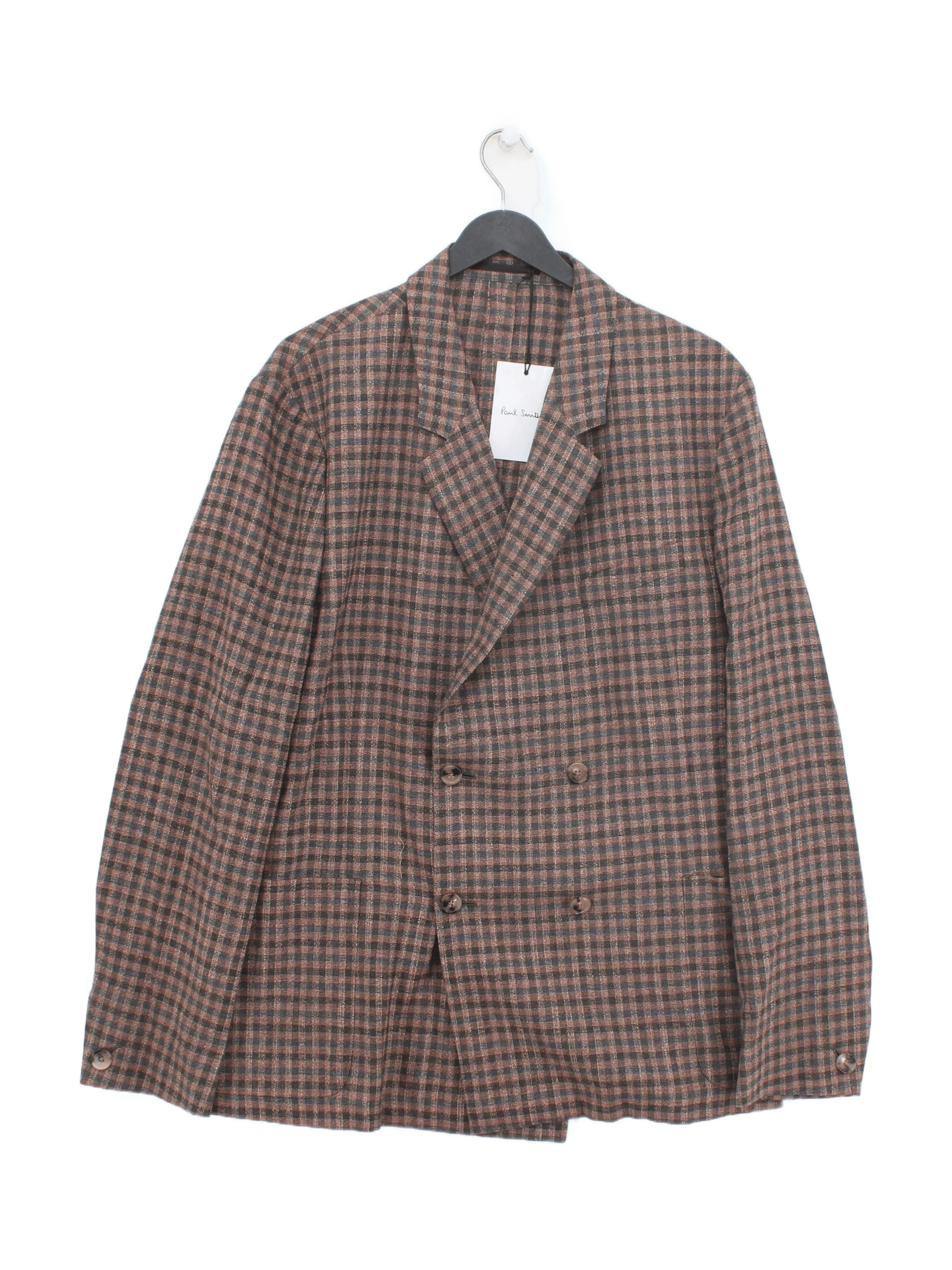 Paul Smith Men's Blazer Chest: 44 in Brown Wool New with tags