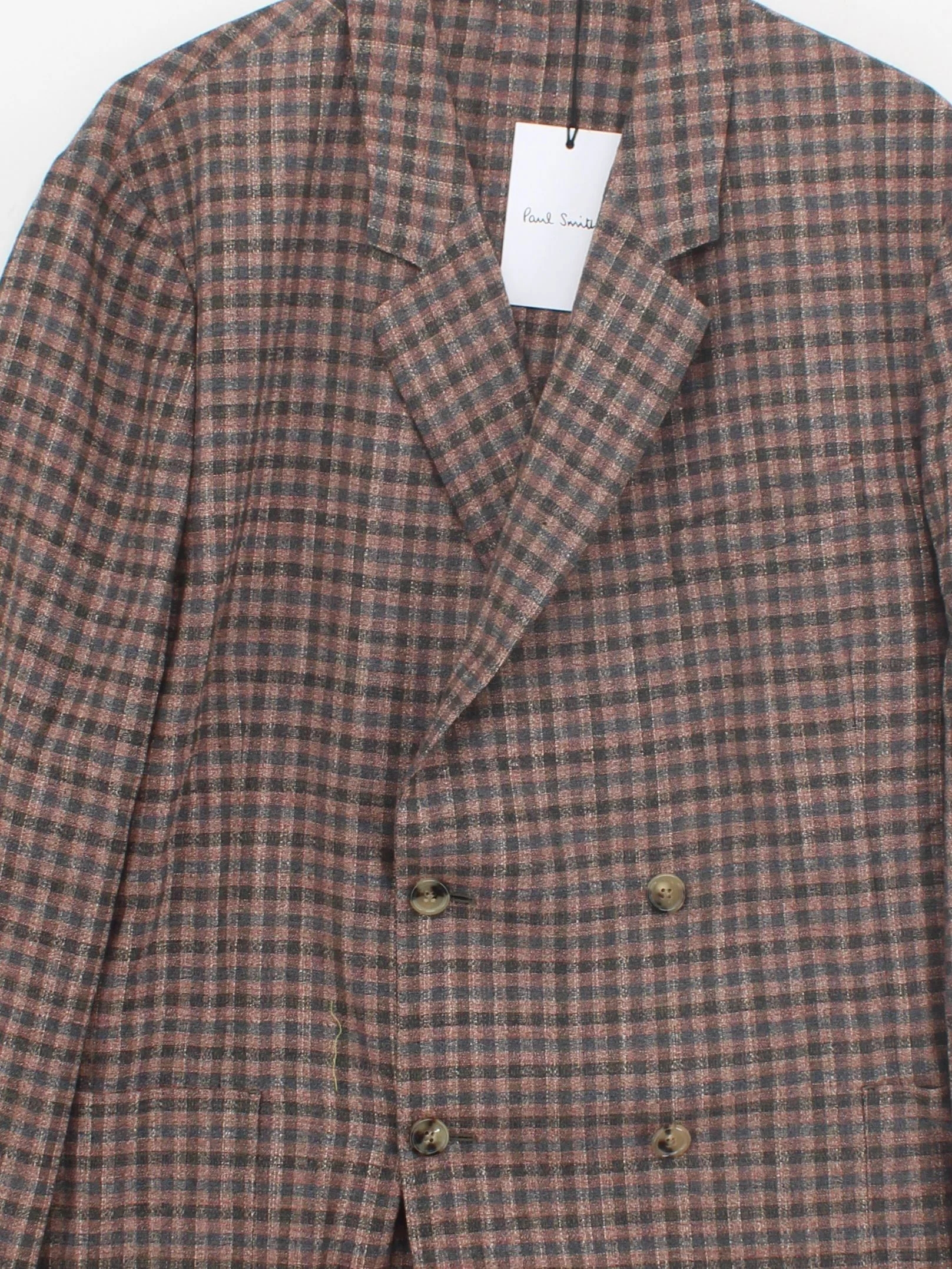 Paul Smith Men's Blazer Chest: 44 in Brown Wool New with tags - Image 3