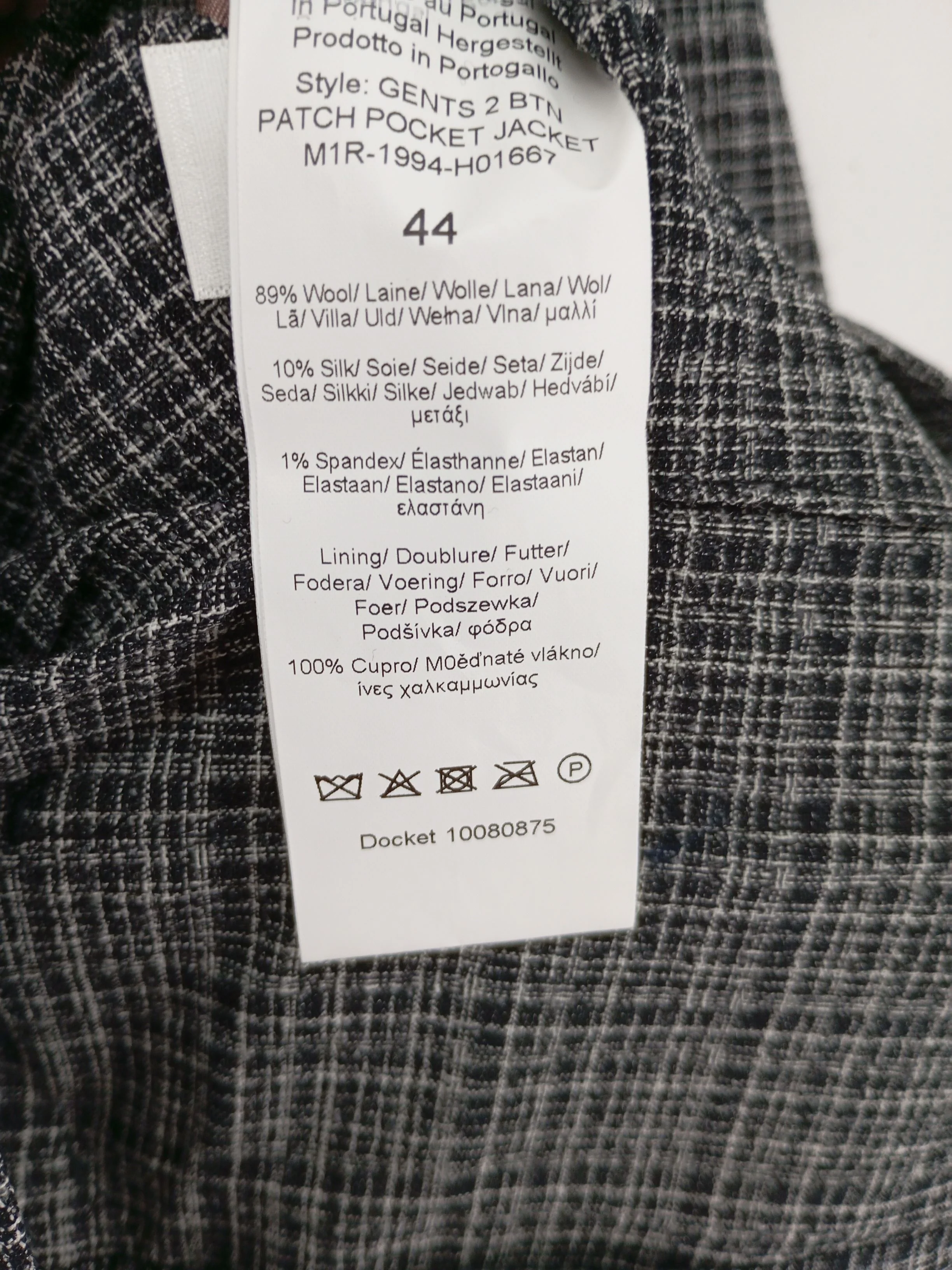 Paul Smith Men's Blazer Chest: 44 in Grey Wool New with tags - Image 6