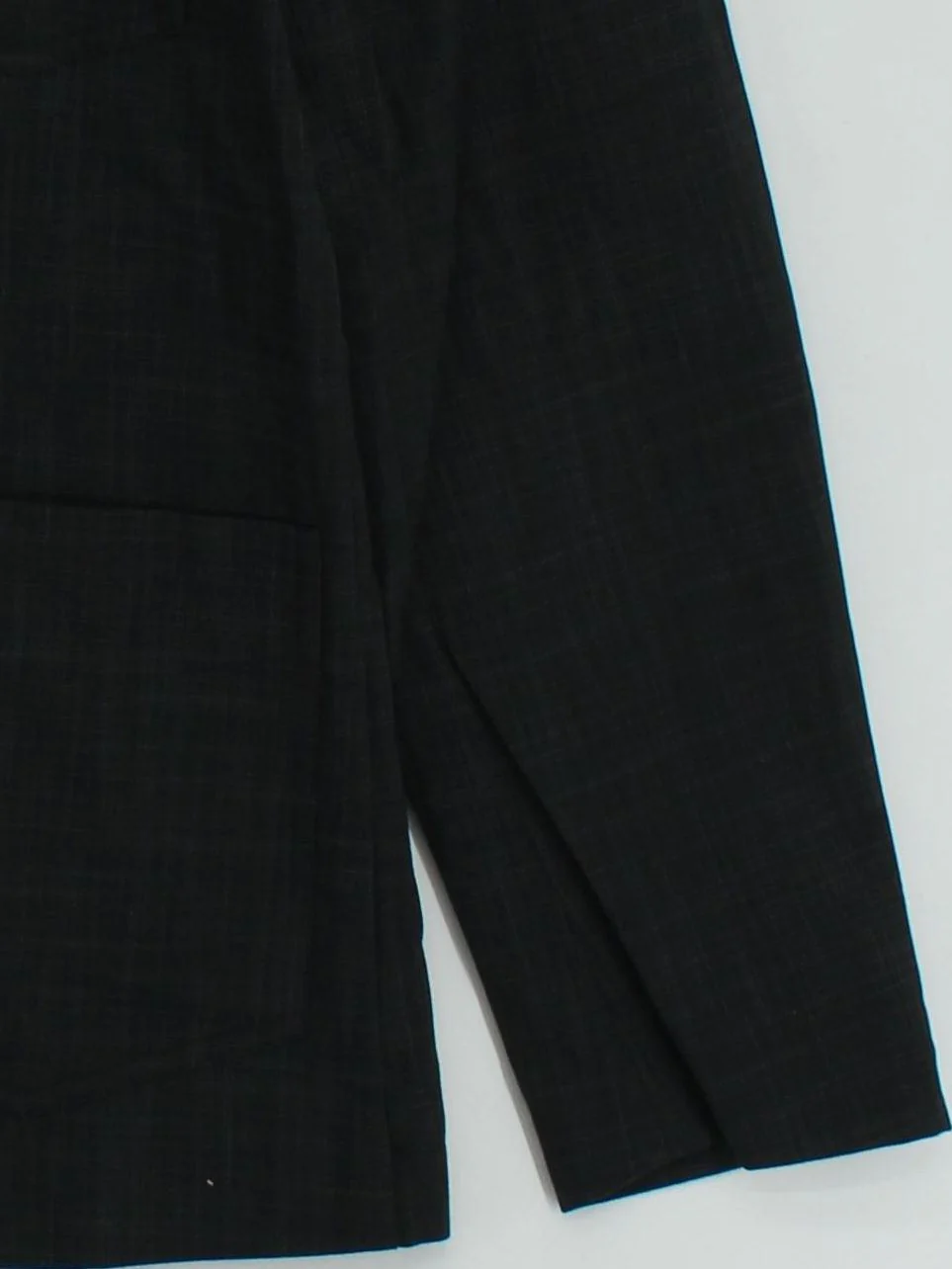 Paul Smith Men's Blazer M Black Checkered 100% Cotton Overcoat New with tags - Image 4