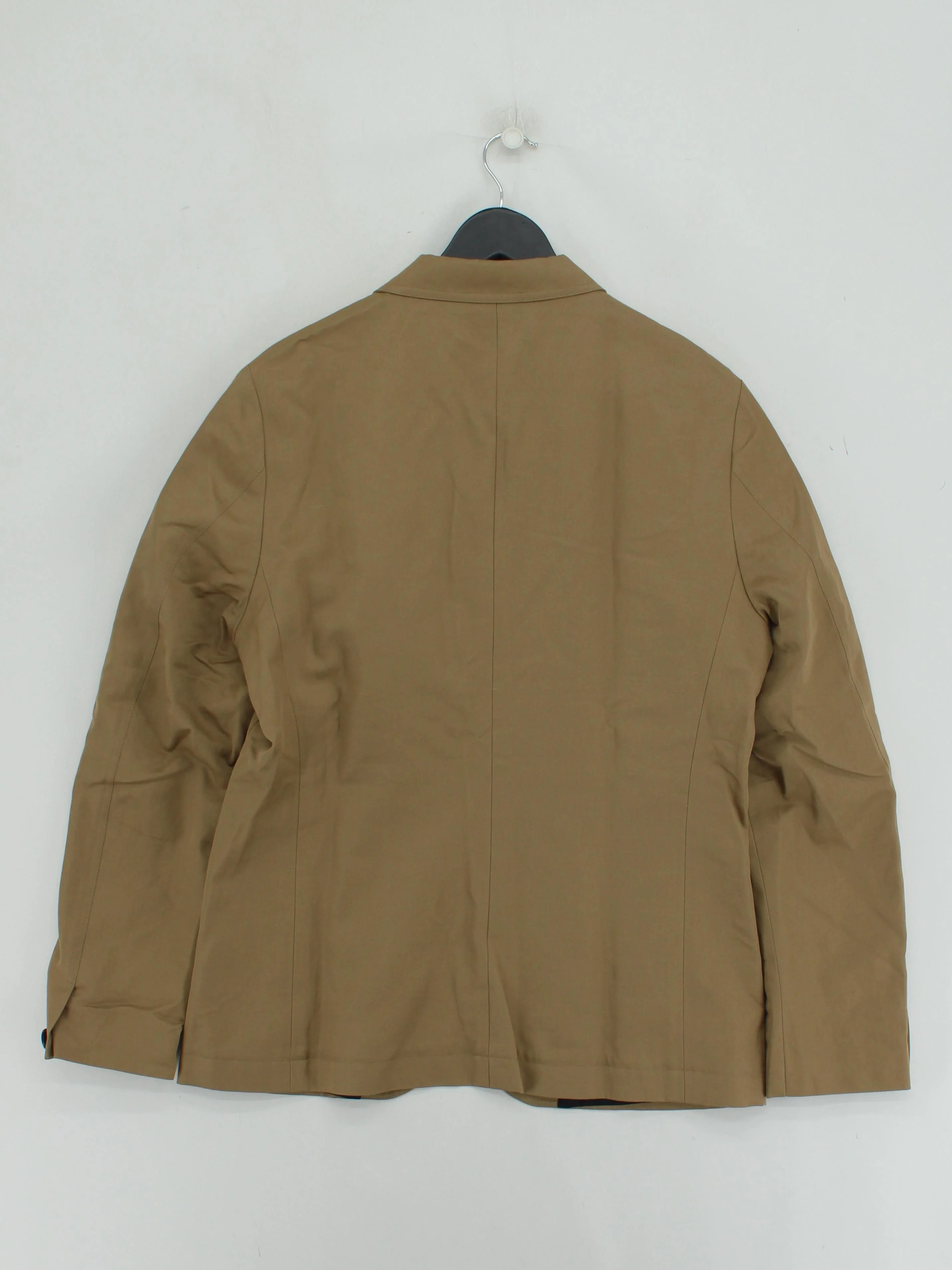 Paul Smith Men's Blazer M Brown Cotton with Linen Overcoat New with tags - Image 2