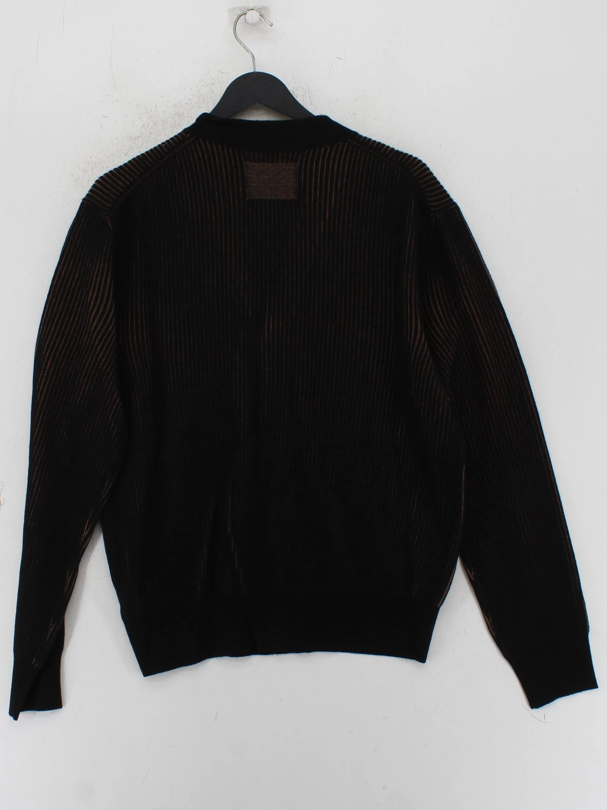 Paul Smith Men's Cardigan S Black Wool with Cotton Cardigan New with tags - Image 2