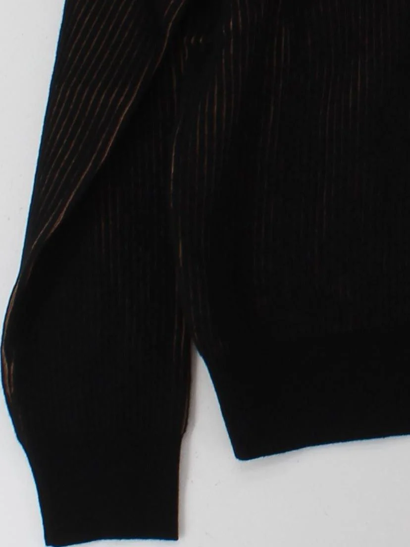 Paul Smith Men's Cardigan S Black Wool with Cotton Cardigan New with tags - Image 4