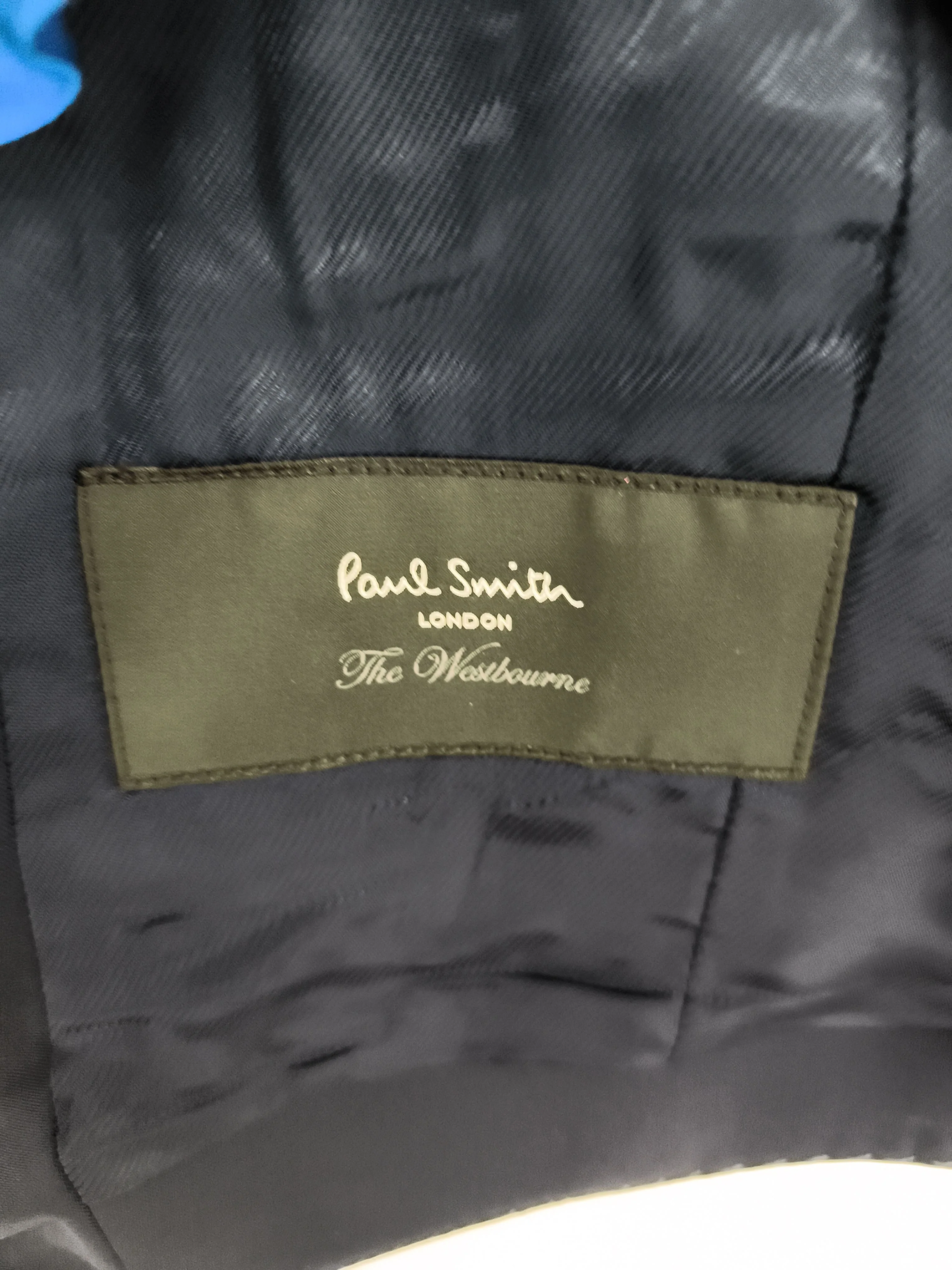 Paul Smith Men's Coat Chest: 36 in Blue Wool New with tags - Image 5
