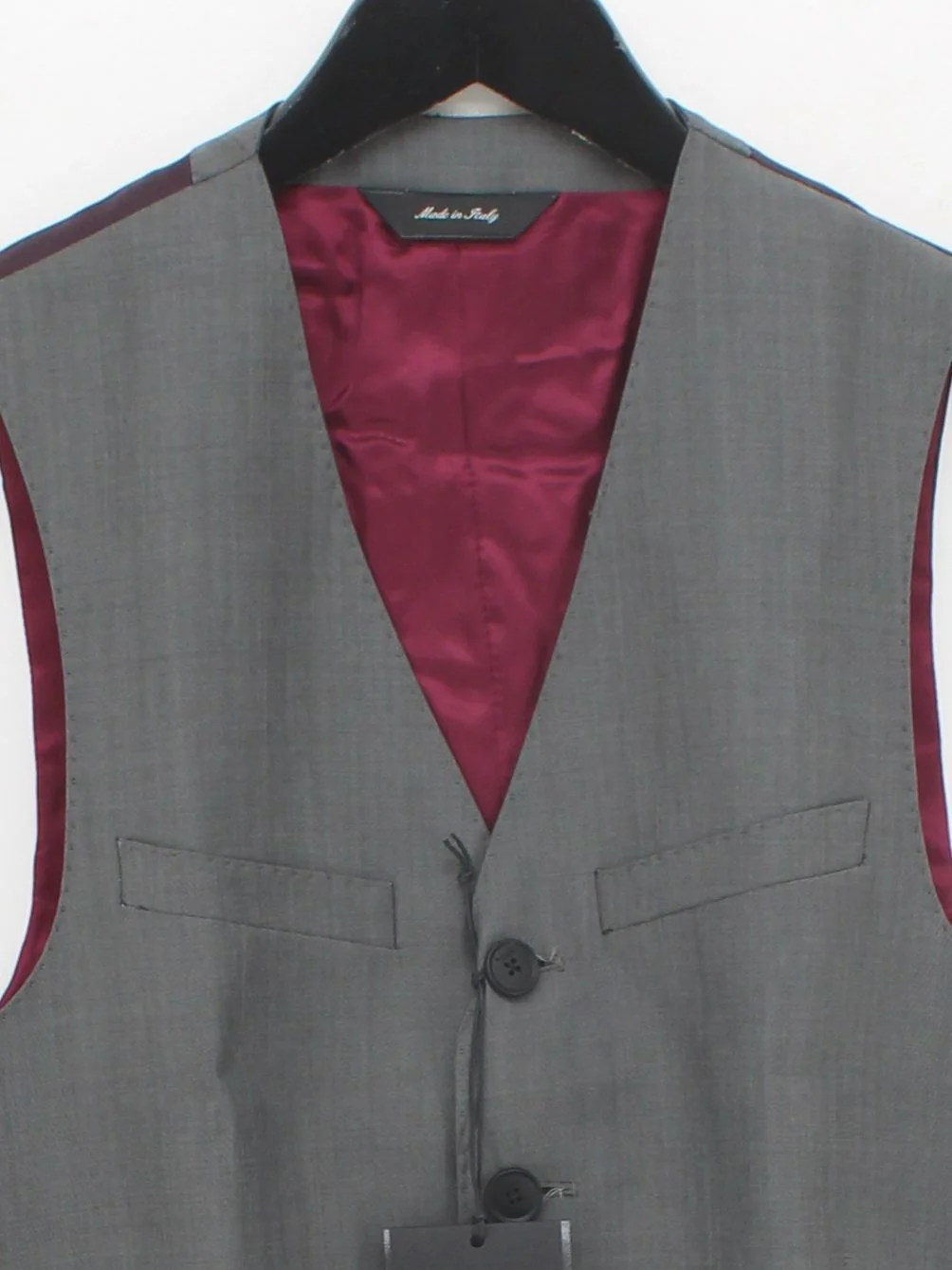 Paul Smith Men's Coat Chest: 36 in Grey Wool New with tags - Image 3