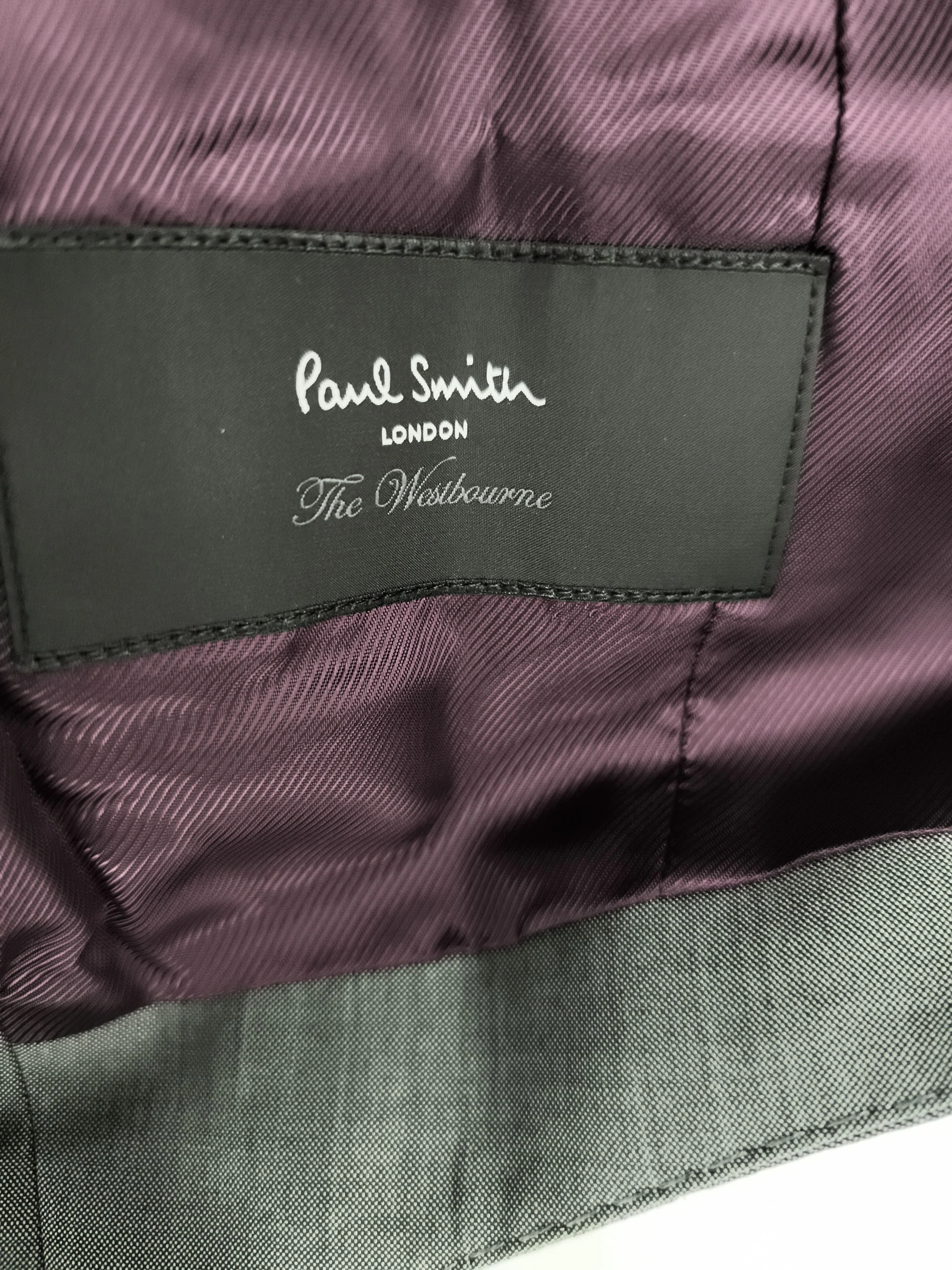 Paul Smith Men's Coat Chest: 36 in Grey Wool New with tags - Image 5
