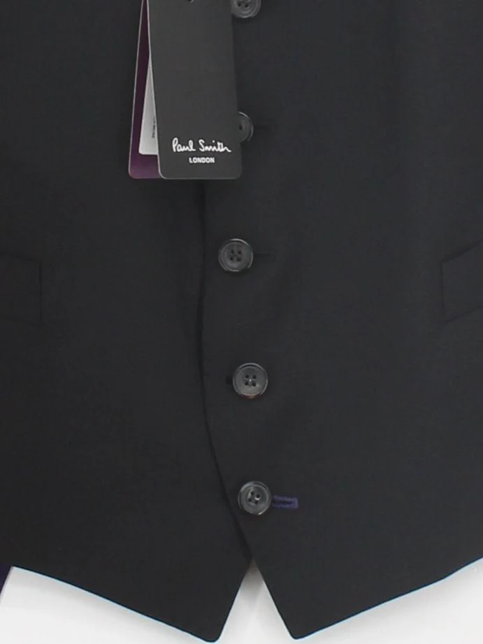 Paul Smith Men's Coat Chest: 38 in Black Wool New with tags - Image 4
