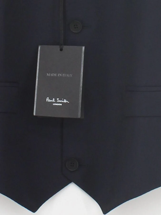 Paul Smith Men's Coat Chest: 38 in Blue Wool New with tags - Image 4
