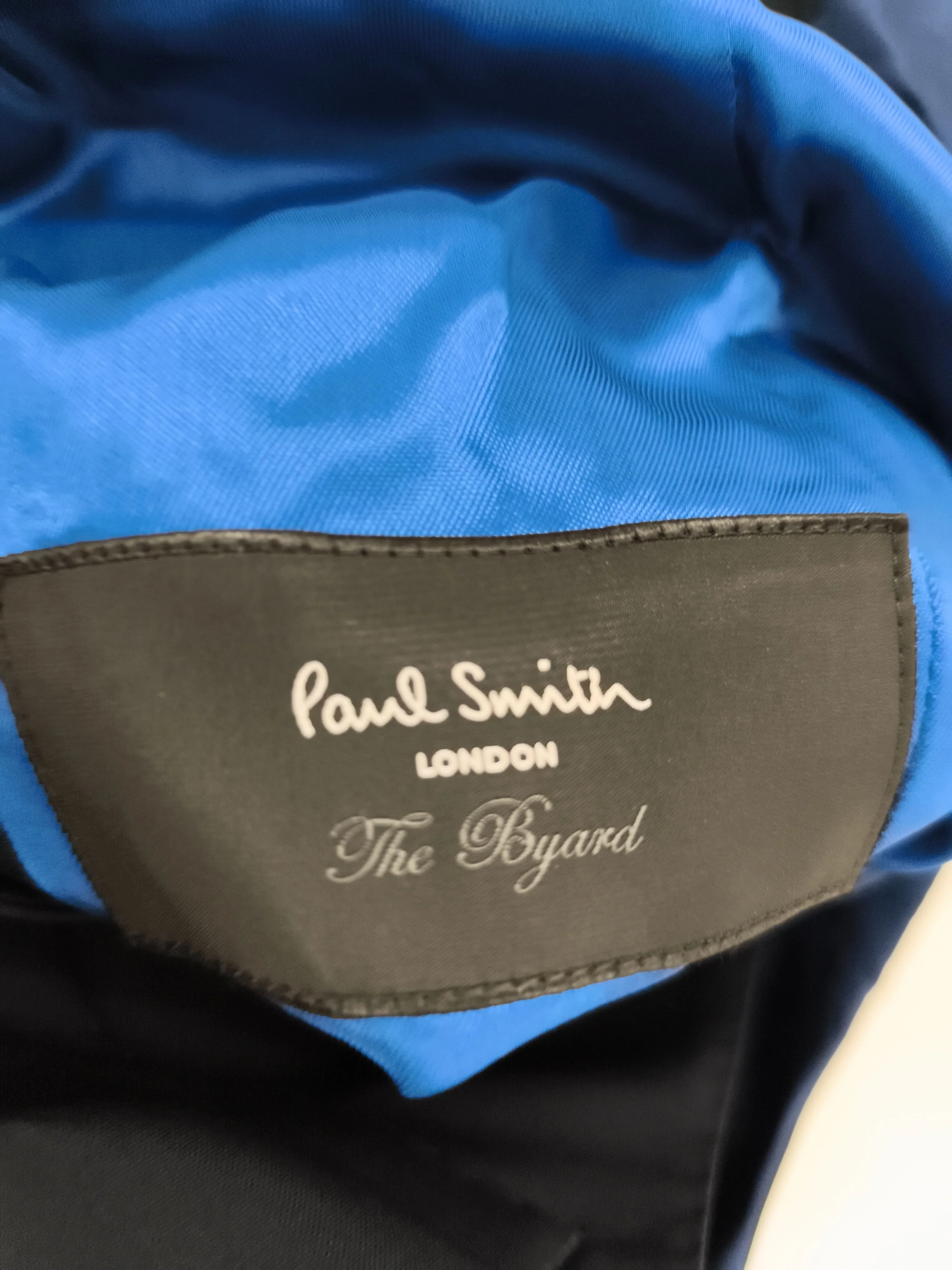 Paul Smith Men's Coat Chest: 38 in Blue Wool New with tags - Image 5