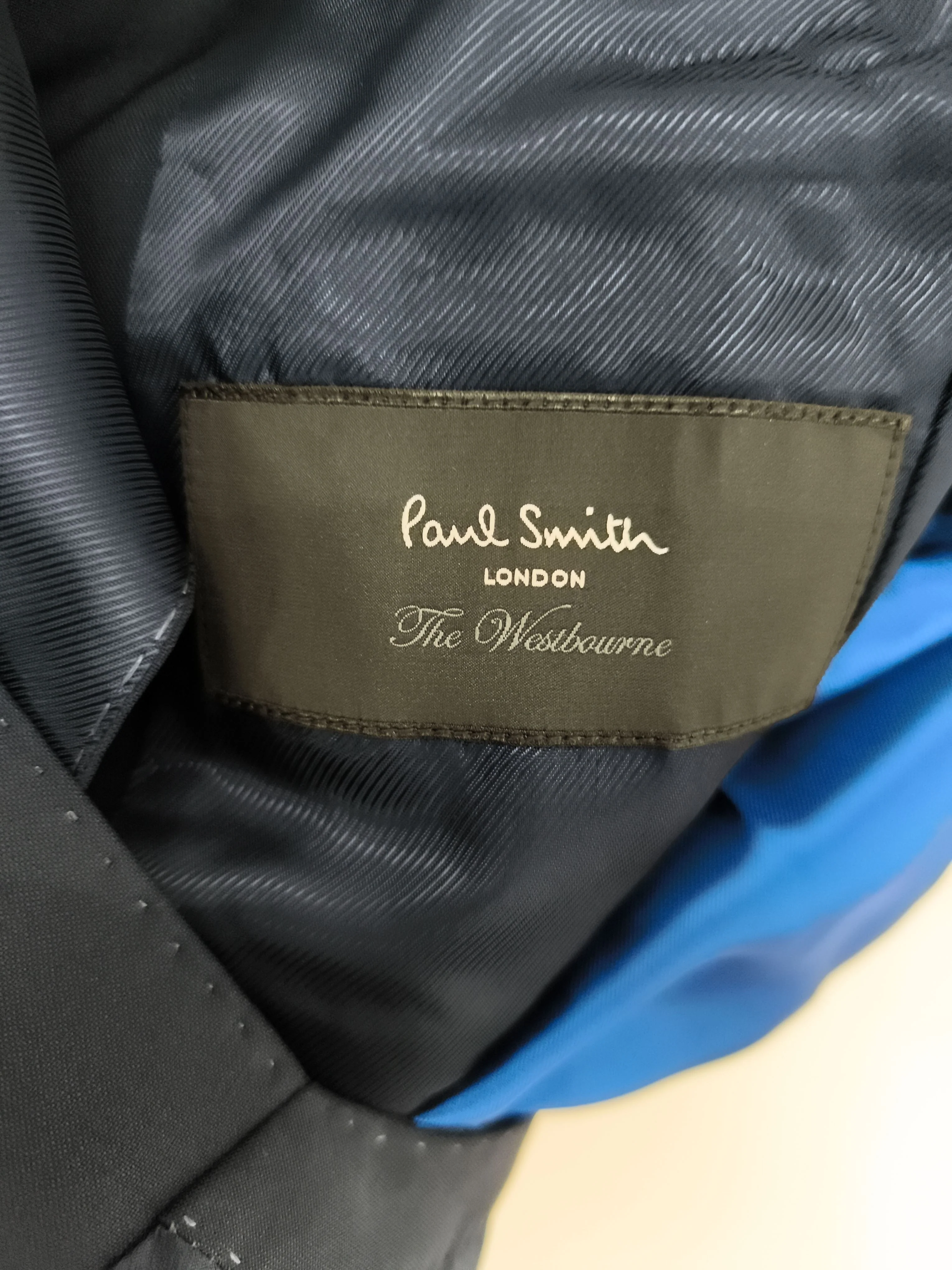 Paul Smith Men's Coat Chest: 38 in Blue Wool New with tags - Image 5