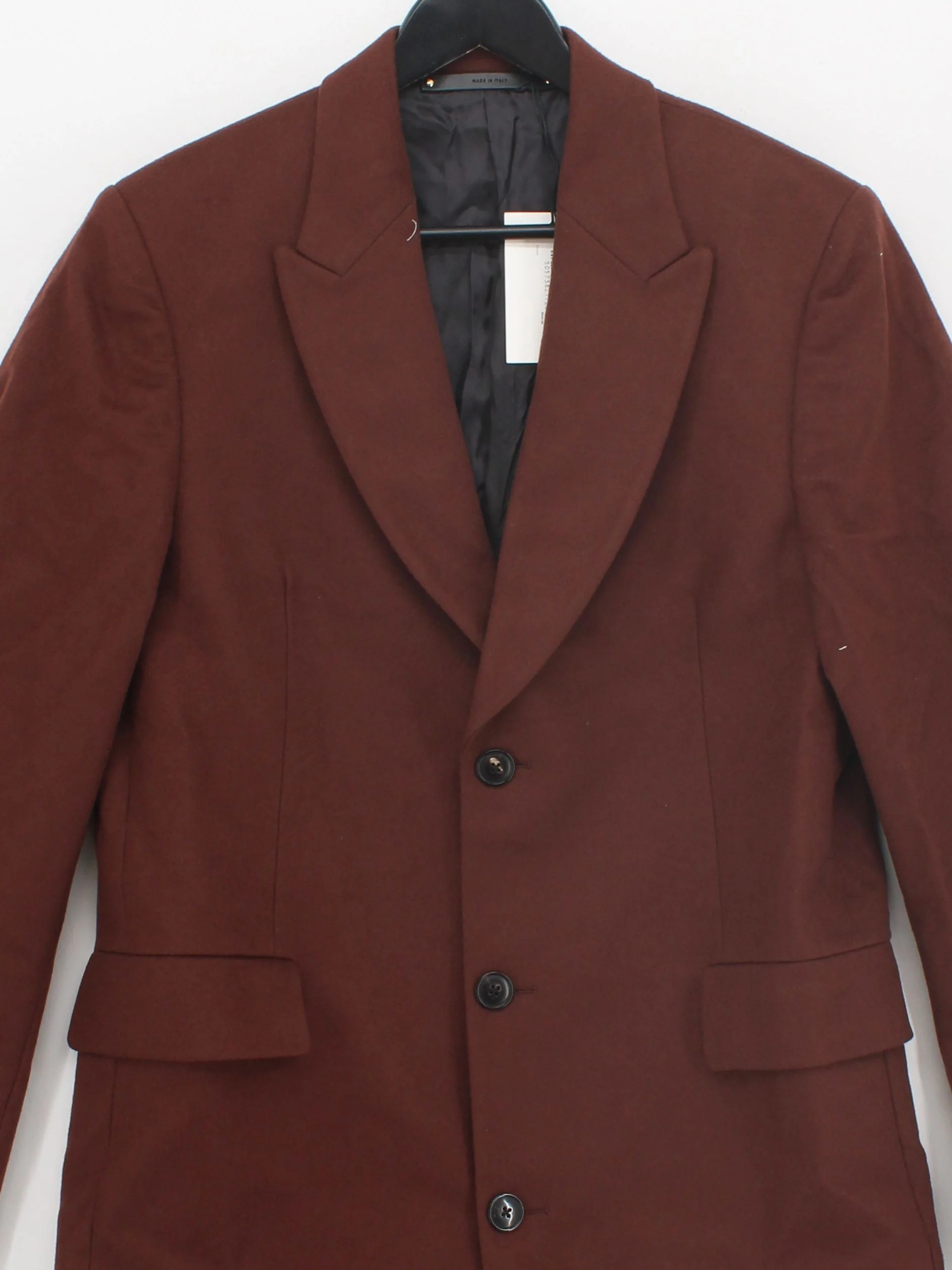 Paul Smith Men's Coat Chest: 38 in Brown Wool New with tags - Image 3