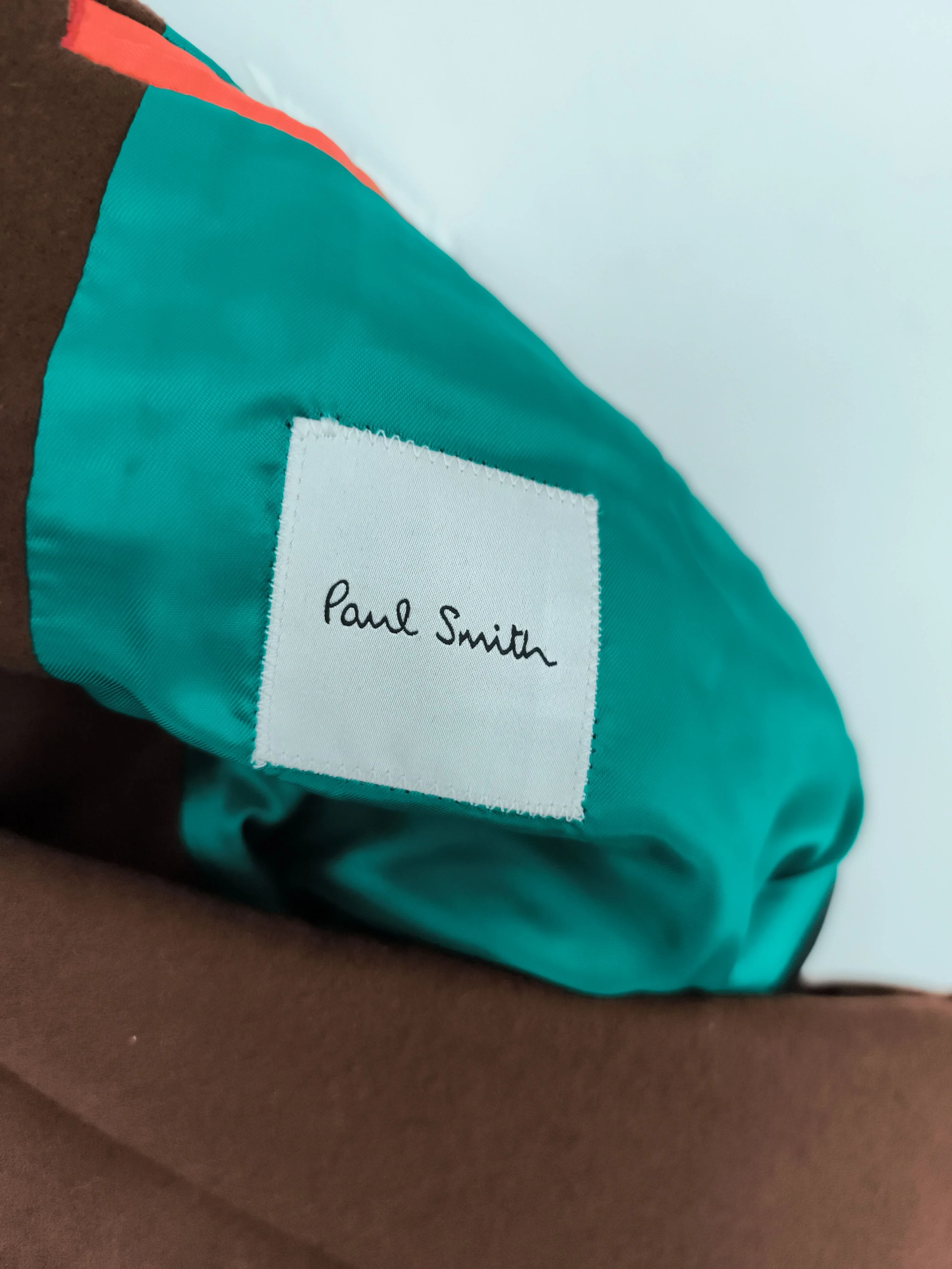 Paul Smith Men's Coat Chest: 38 in Brown Wool New with tags - Image 5