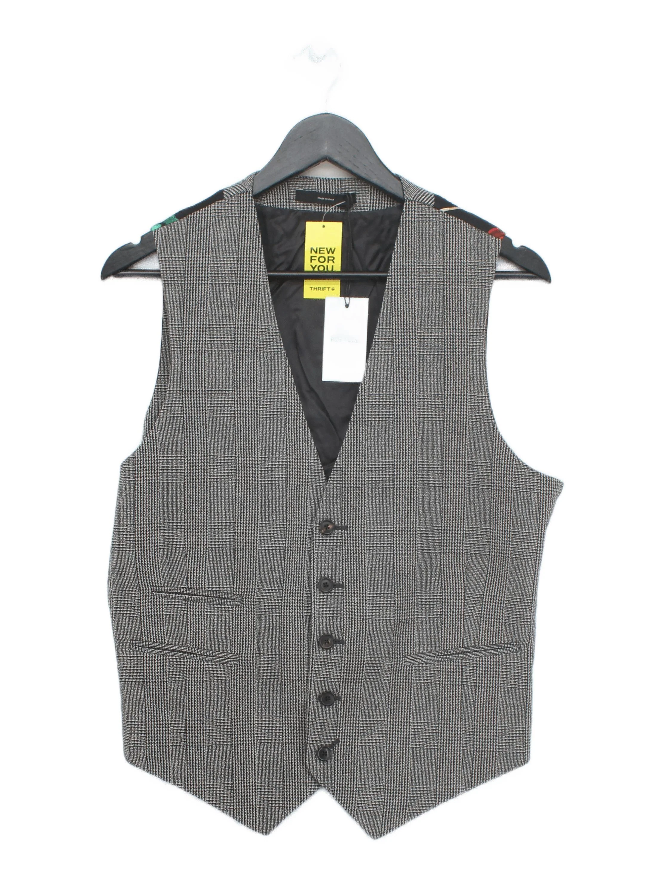 Paul Smith Men's Coat Chest: 38 in Grey Wool New with tags