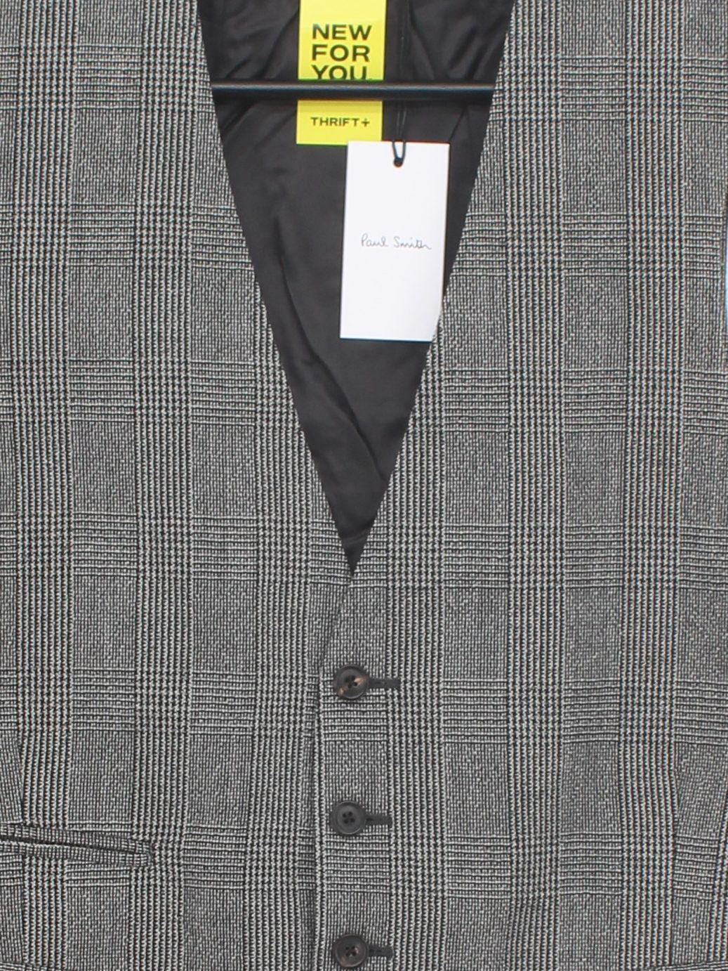 Paul Smith Men's Coat Chest: 38 in Grey Wool New with tags - Image 3