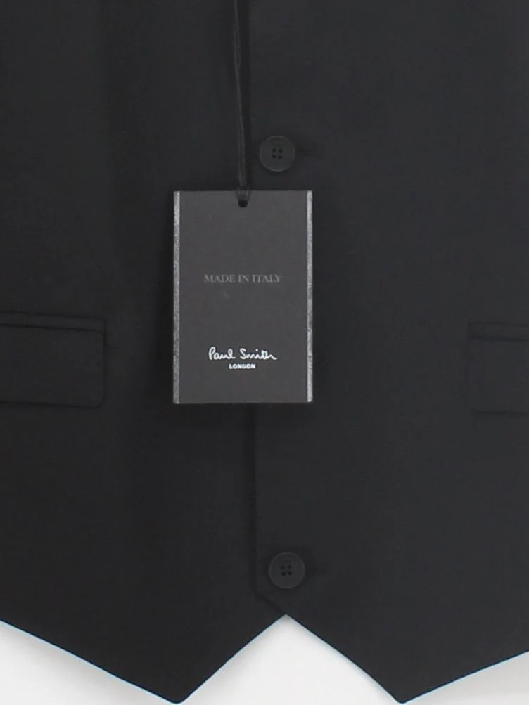 Paul Smith Men's Coat Chest: 40 in Black Wool New with tags - Image 4