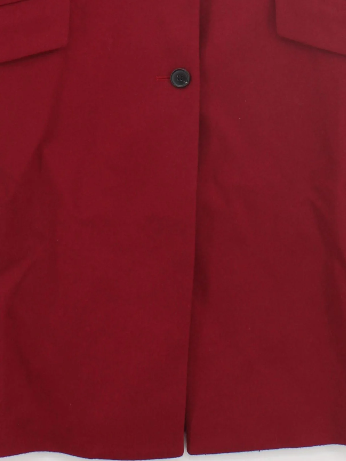 Paul Smith Men's Coat Chest: 40 in Red Wool with Cashmere Overcoat New with tags - Image 4