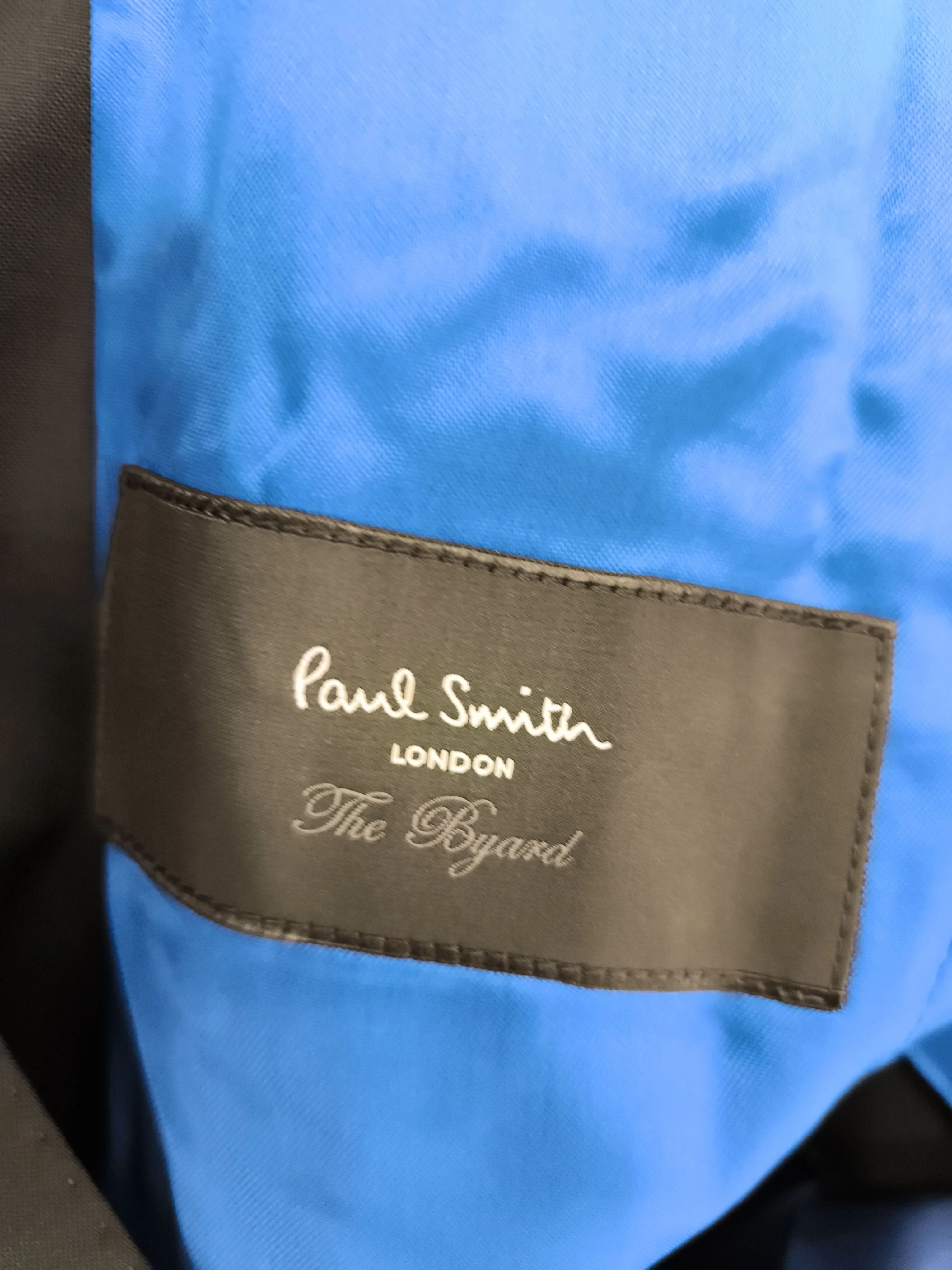 Paul Smith Men's Coat Chest: 42 in Black Wool New with tags - Image 5