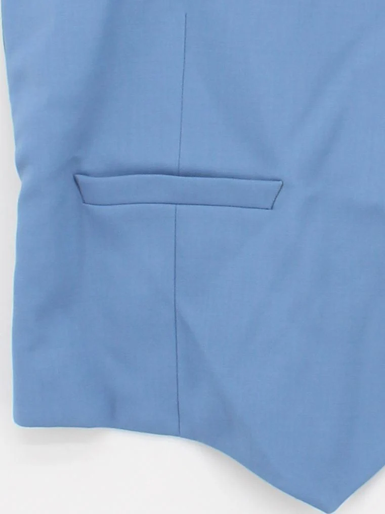 Paul Smith Men's Coat Chest: 42 in Blue 100% Wool Overcoat New with tags - Image 4