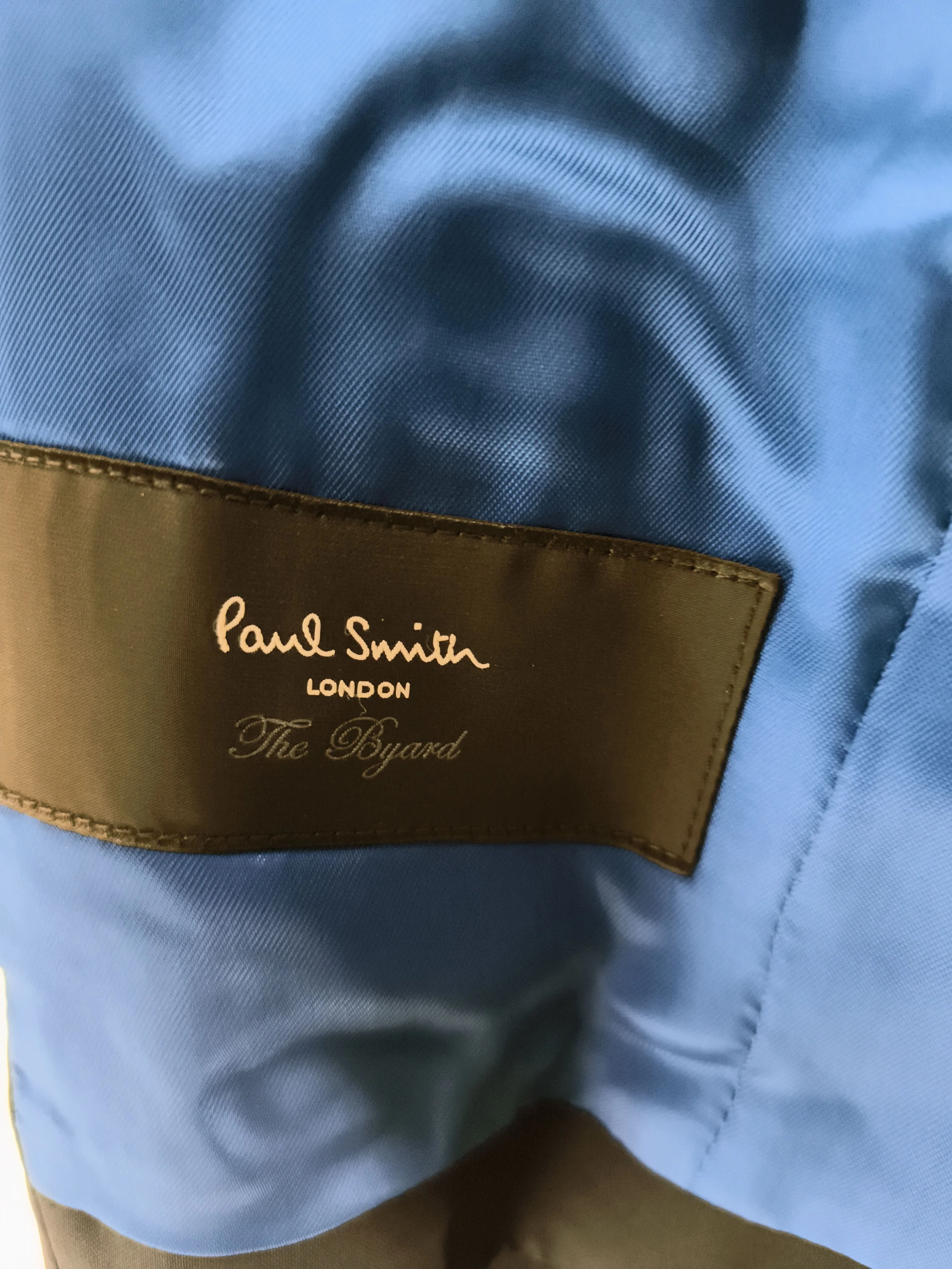 Paul Smith Men's Coat Chest: 42 in Blue Wool New with tags - Image 5