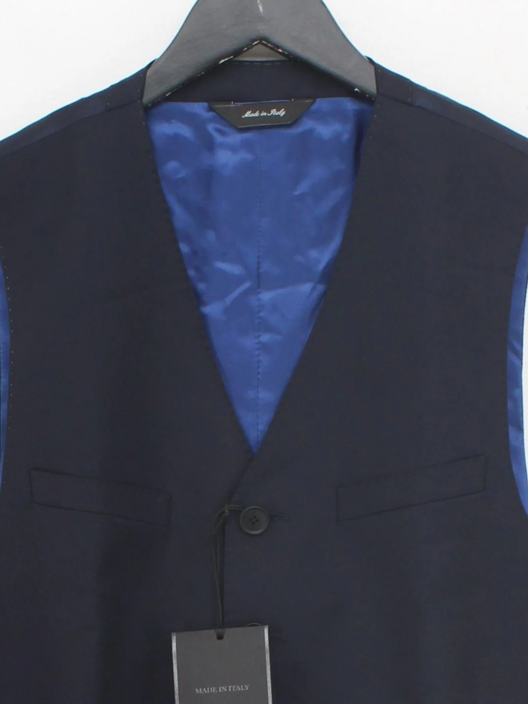 Paul Smith Men's Coat Chest: 42 in Blue Wool with Mohair Overcoat New with tags - Image 3