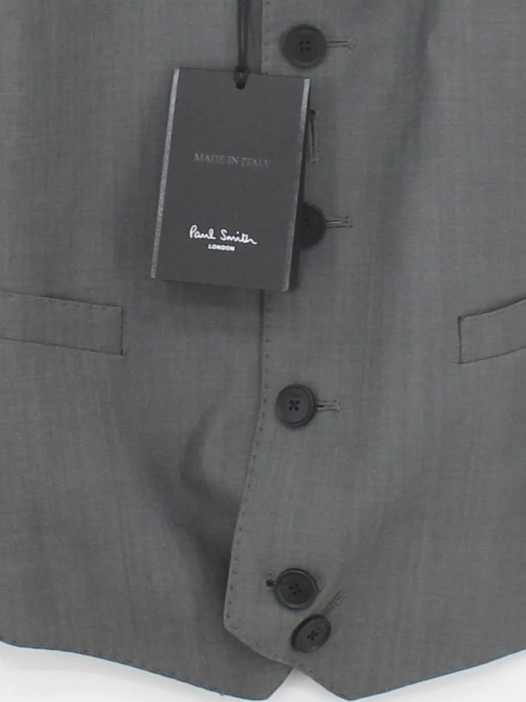 Paul Smith Men's Coat Chest: 42 in Grey Wool New with tags - Image 4