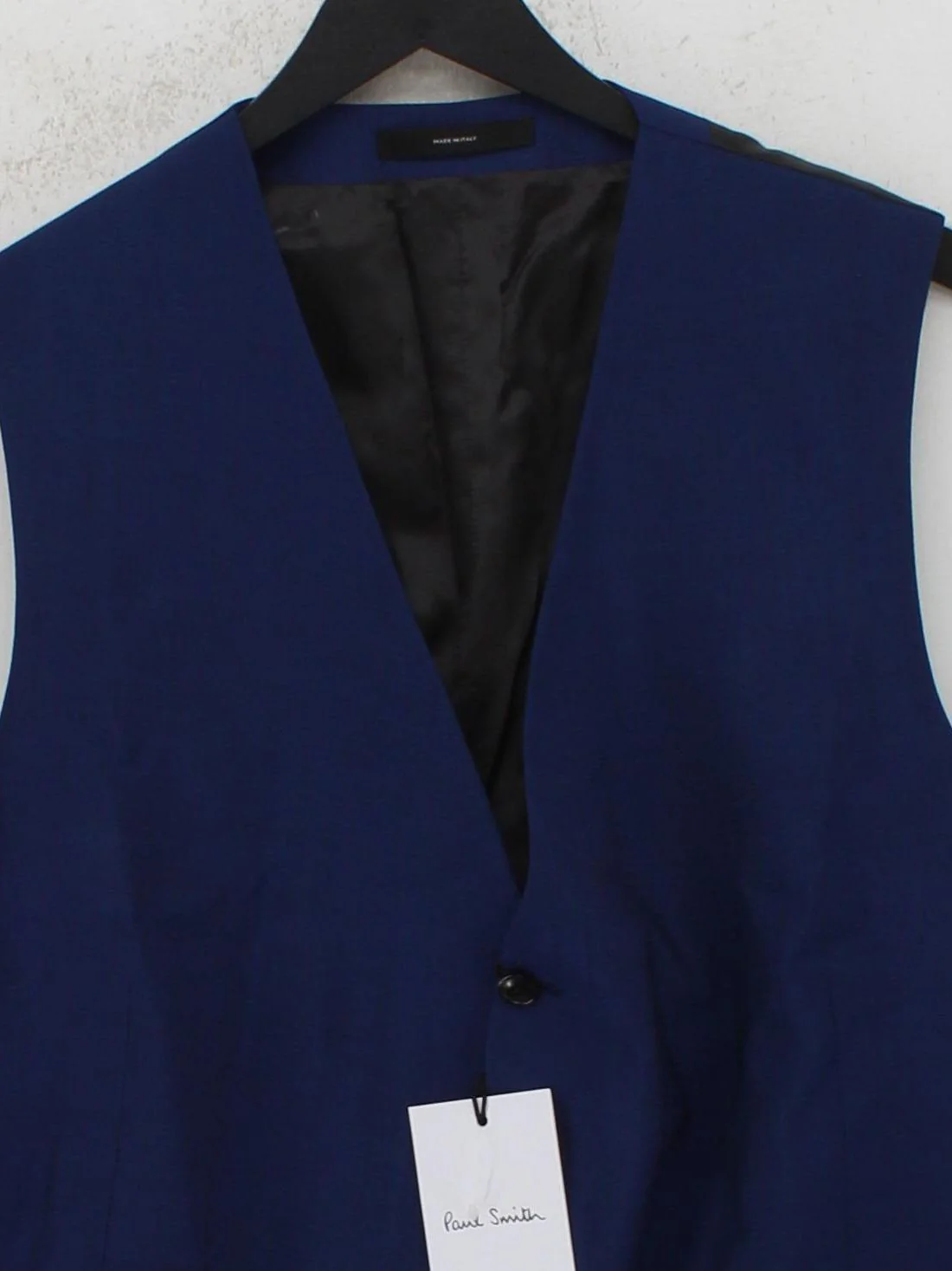 Paul Smith Men's Coat Chest: 46 in Blue Wool New with tags - Image 3